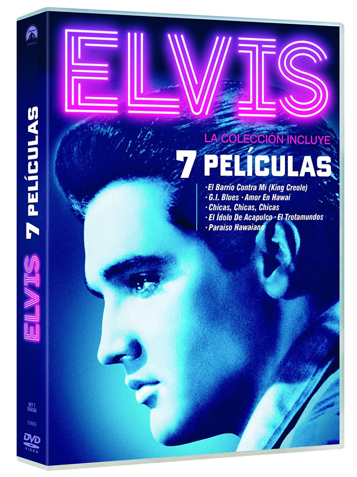 Imagen promocional con el rostro de Elvis Presley