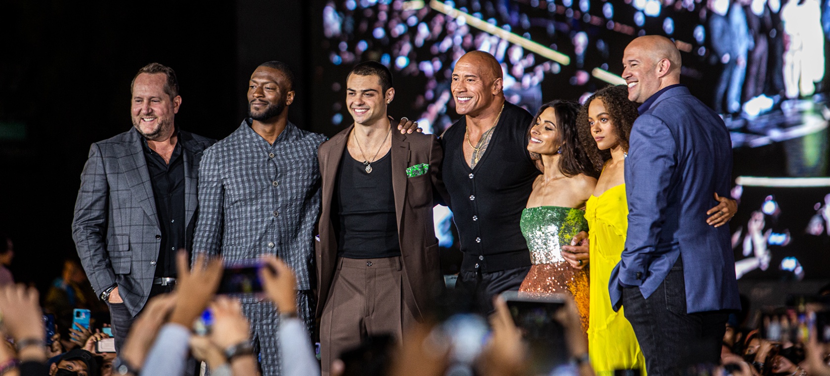 Dwayne Johnson y el elenco de 'Black Adam' visitarán la Ciudad de México en  octubre