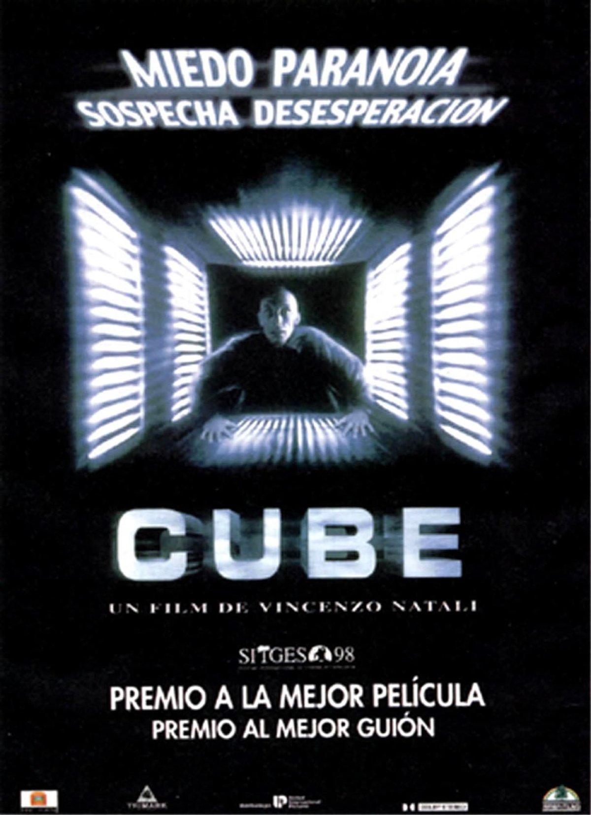 Julian Richings en el cartel promocional de &#039;Cube&#039;