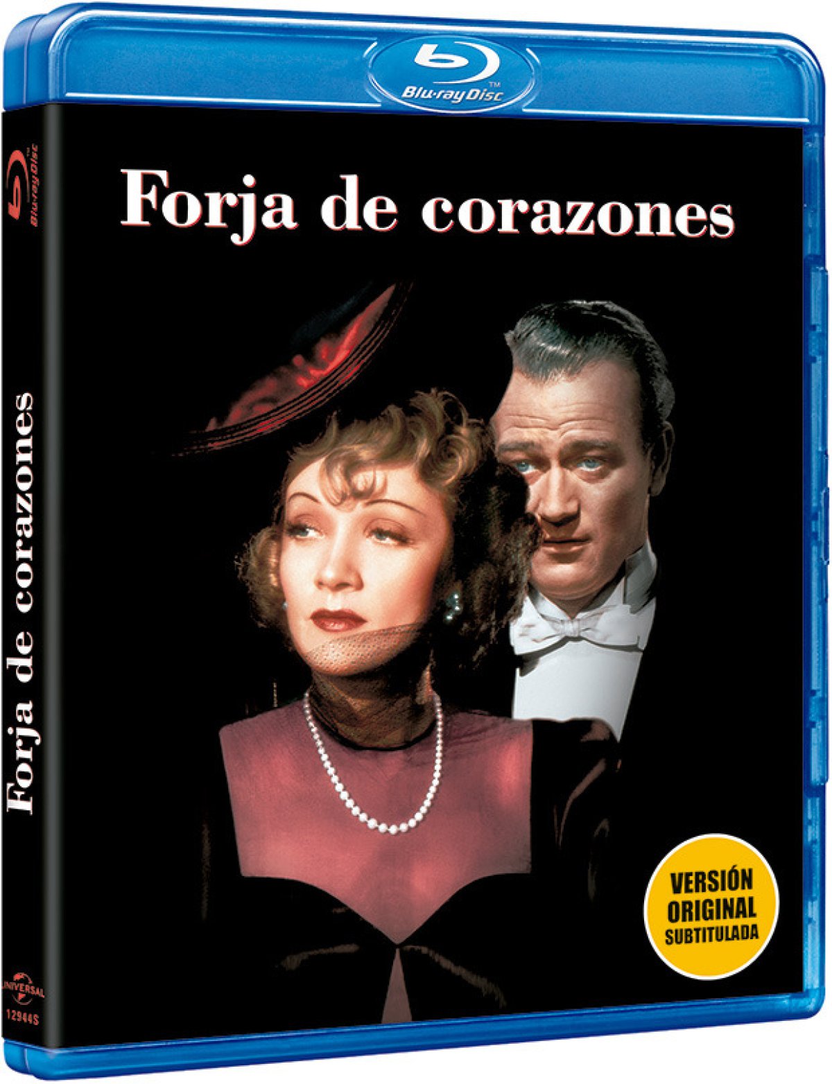 Marlene Dietrich (i) y John Ford (d) en la carátula de &#039;Forja de corazones&#039;