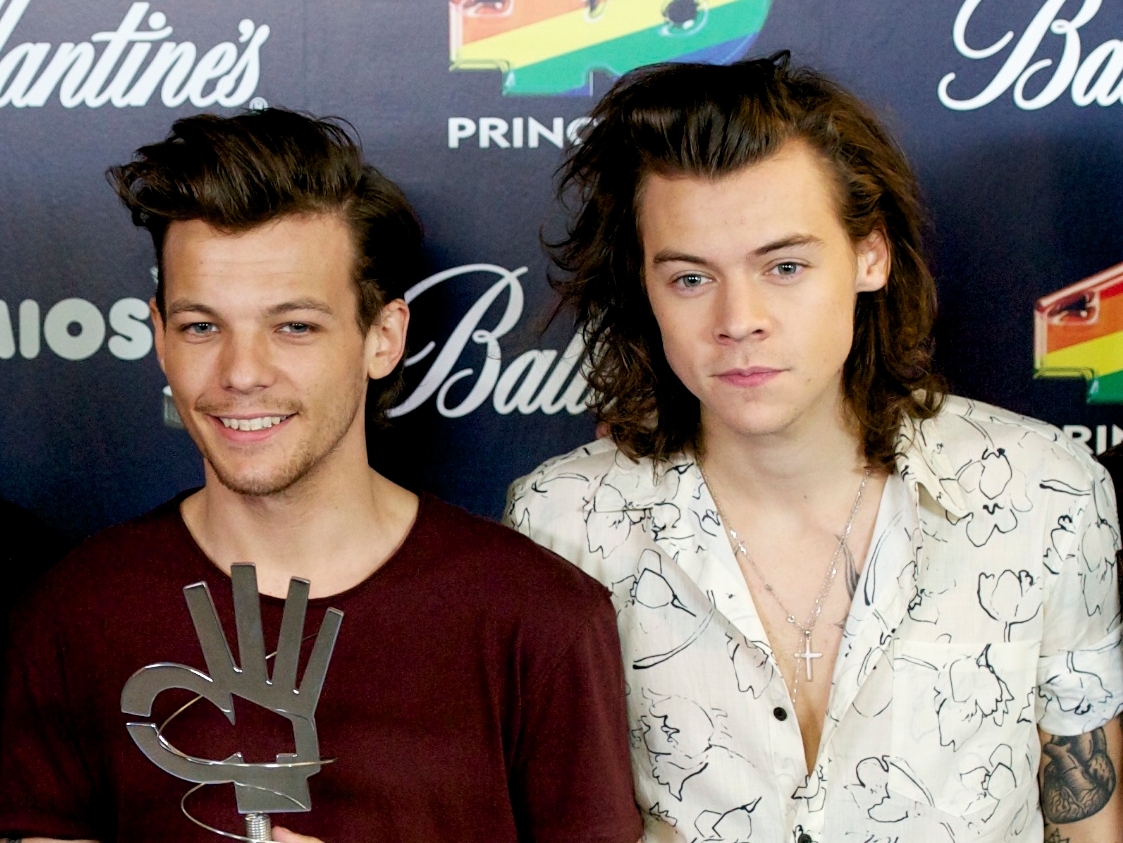 Ropa Interior Louis Tomlinson Y Harry Styles