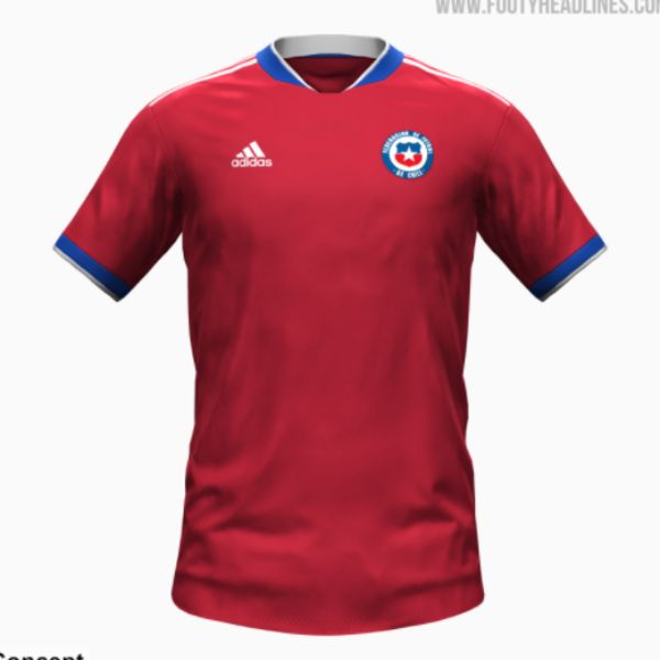 Camiseta nueva de la selección chilena sale