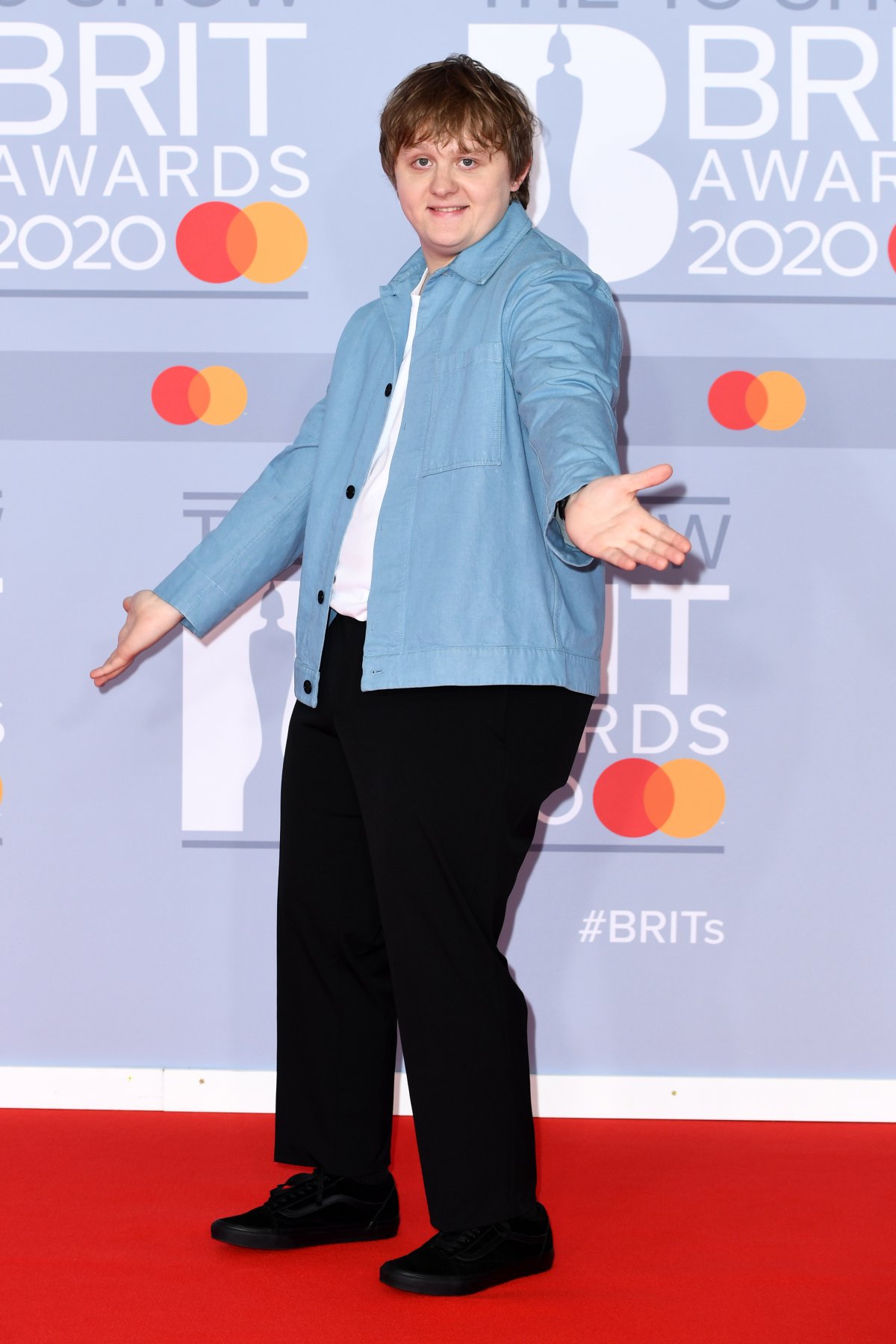 Lewis Capaldi en los BRIT Awards 2020