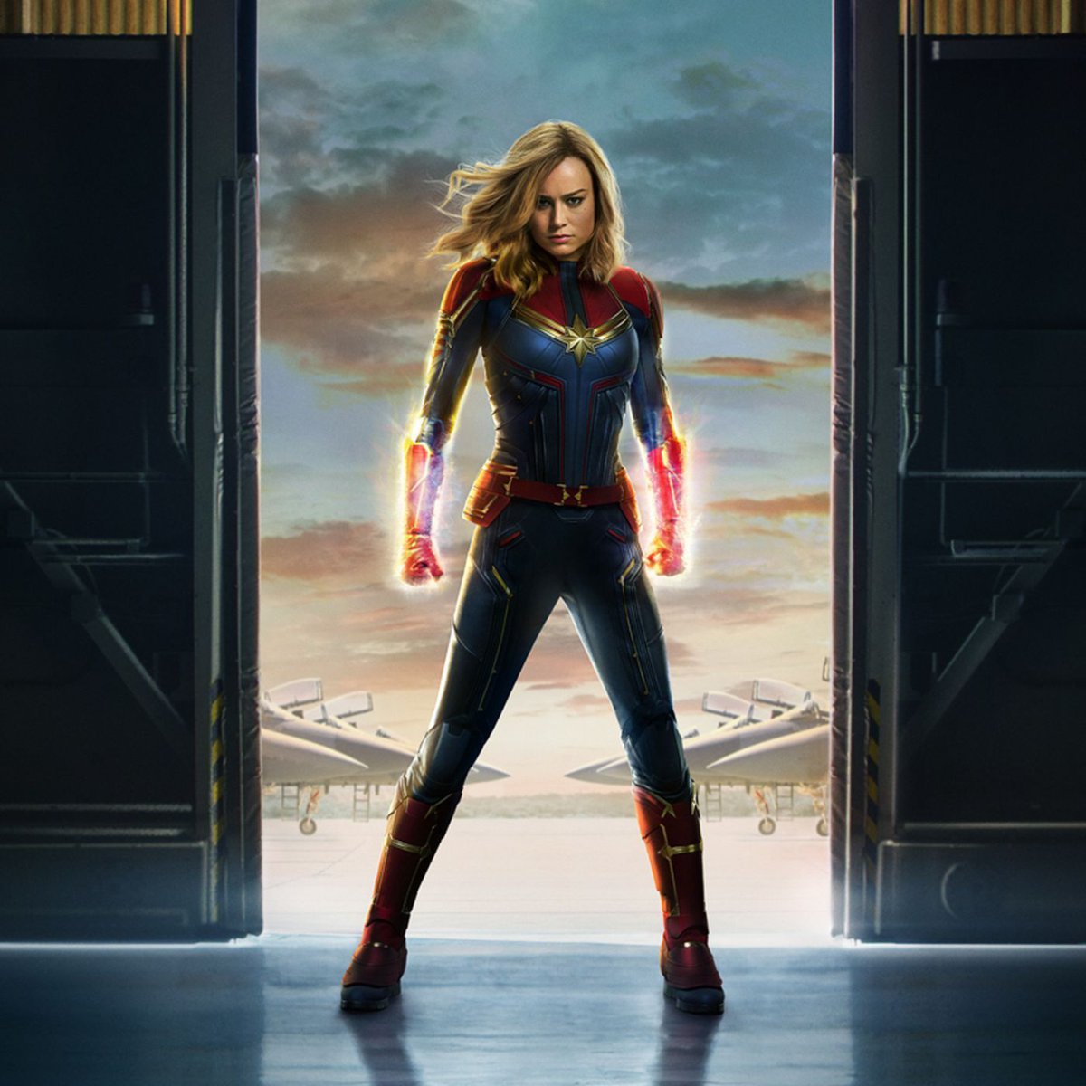 Brie Larson como Capitana Marvel