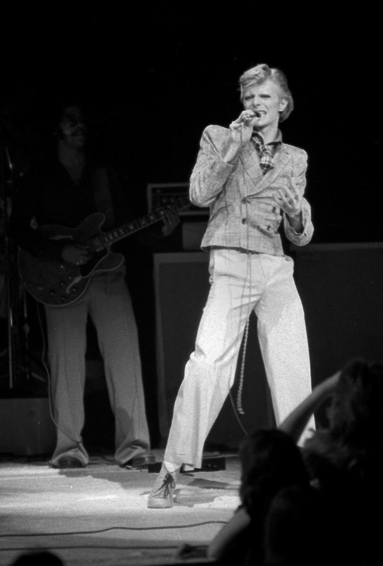 Her under «Glass Spider»-turneen, 1987. Live-albumet herfra er tilgjengelig i strømmetjenester. Foto: AP/NTB