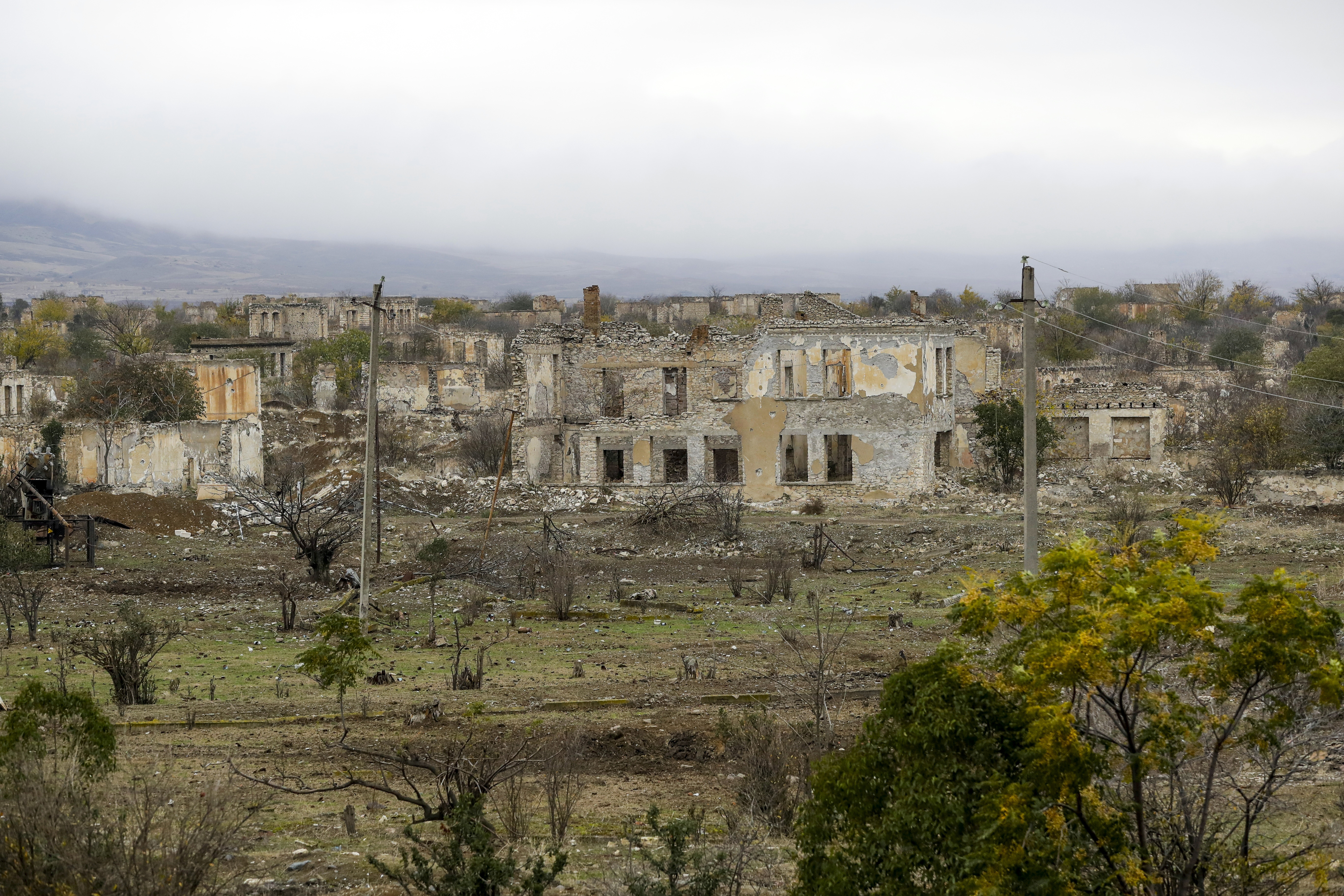 Kamper i Agdan i Armenia denne uken.