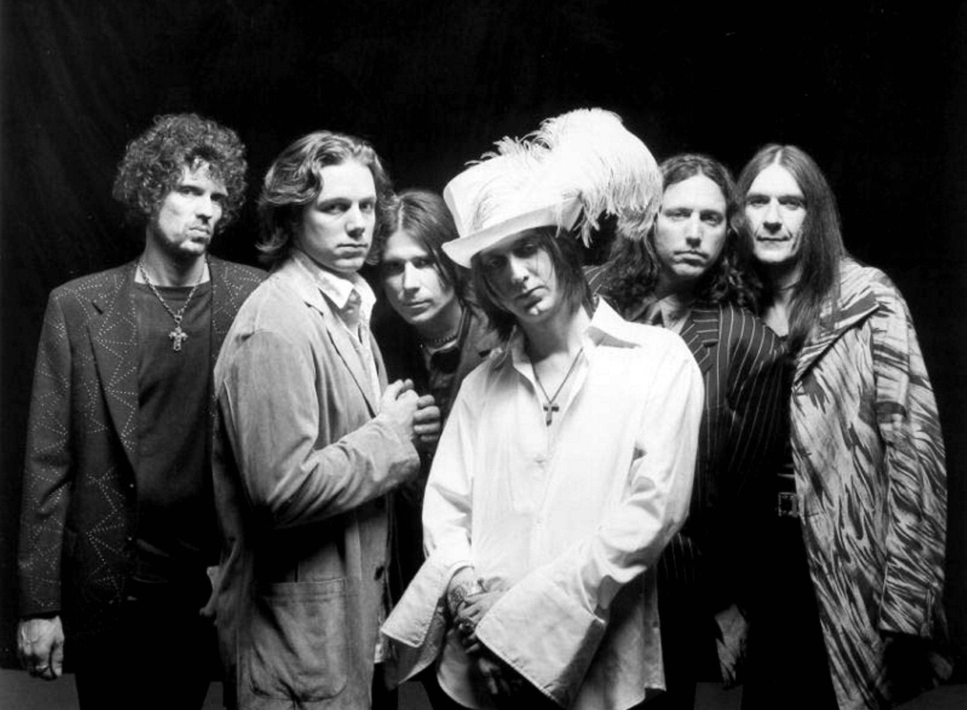 The Black Crowes på 90-tallet. Foto: Columbia Records