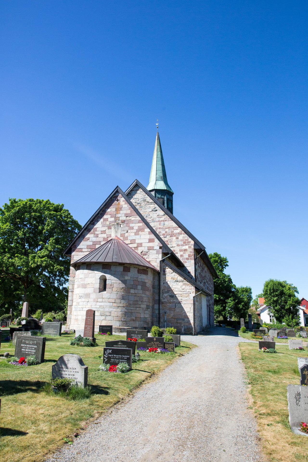 Tidlig på 1980-tallet støttet Rygge kirke Solidaritet i Polen.
Foto: Kenneth Stensrud