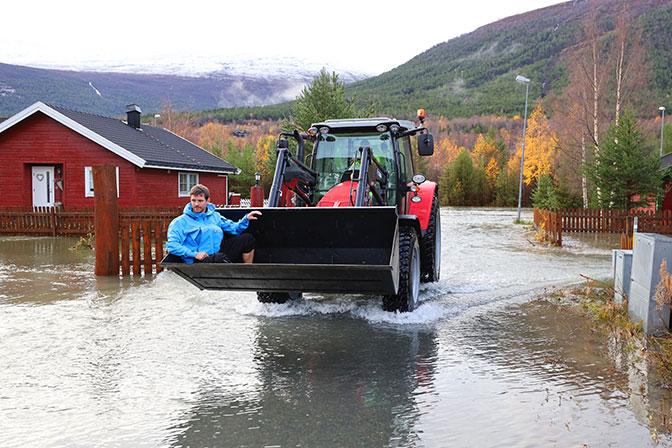 – Vannet kom i løpet av en halvtime