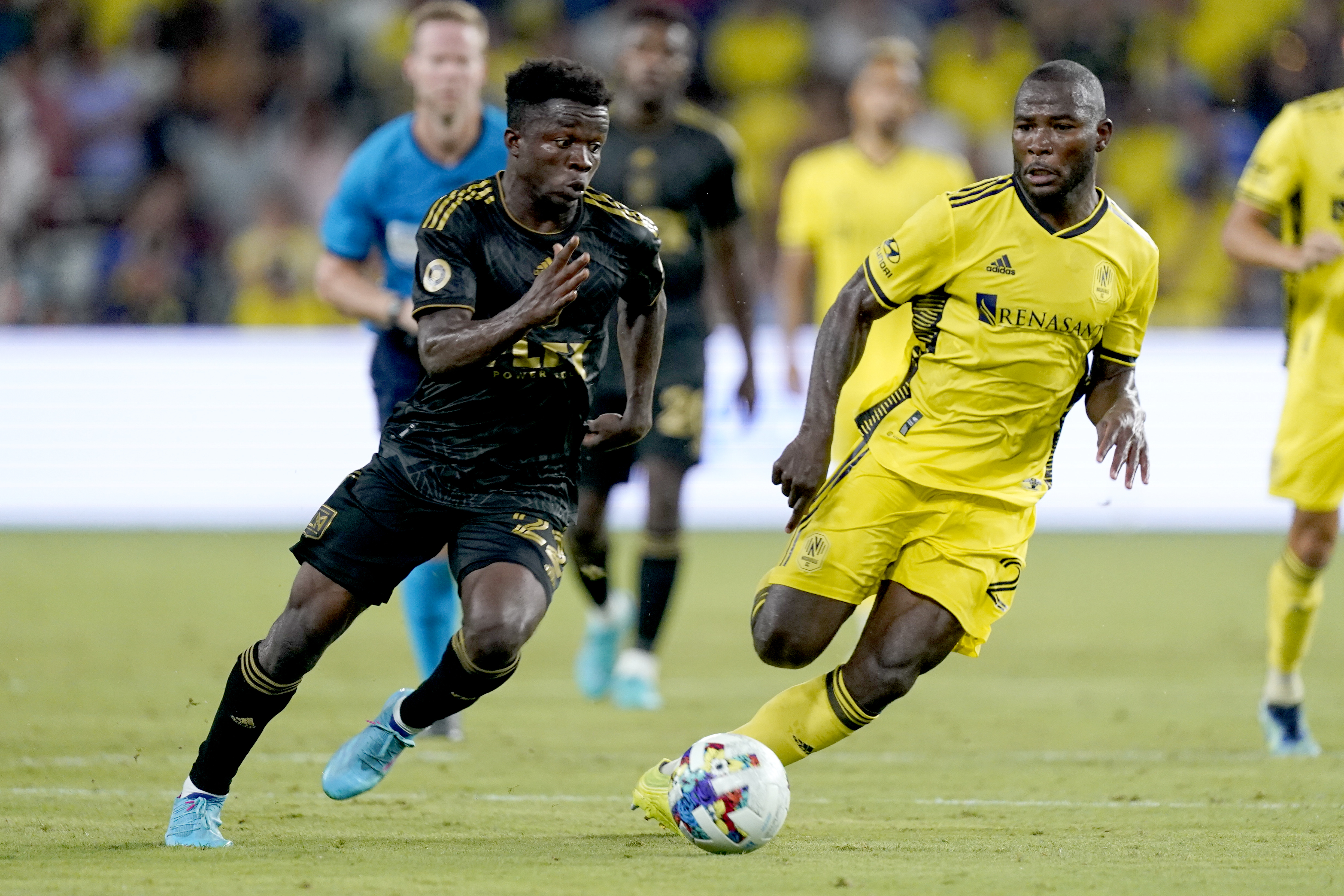 Former Real Madrid star Gareth Bale makes LAFC debut in win over Nashville  - in pictures