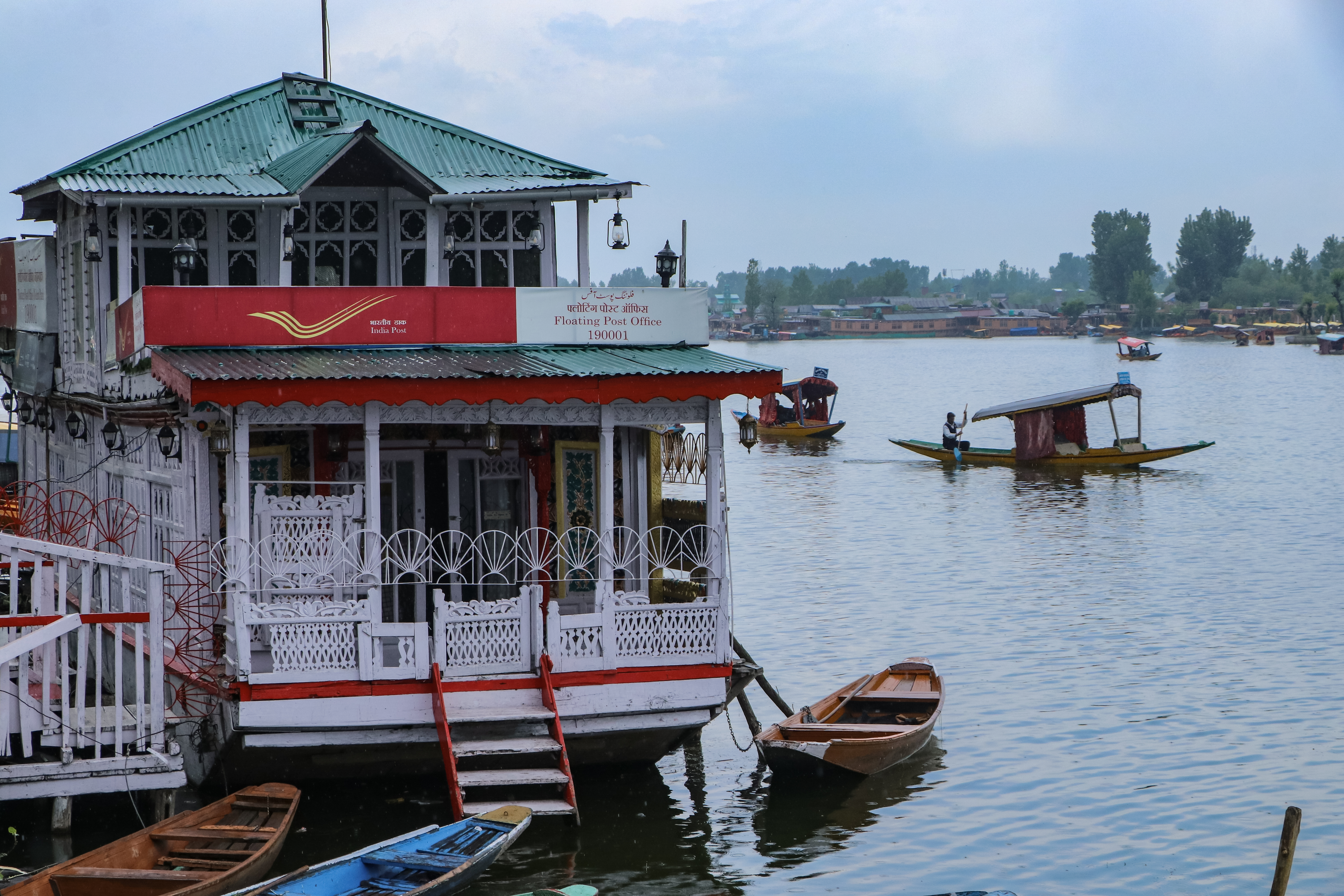 A look inside the world's only floating post office on Kashmir's Dal Lake |  The National