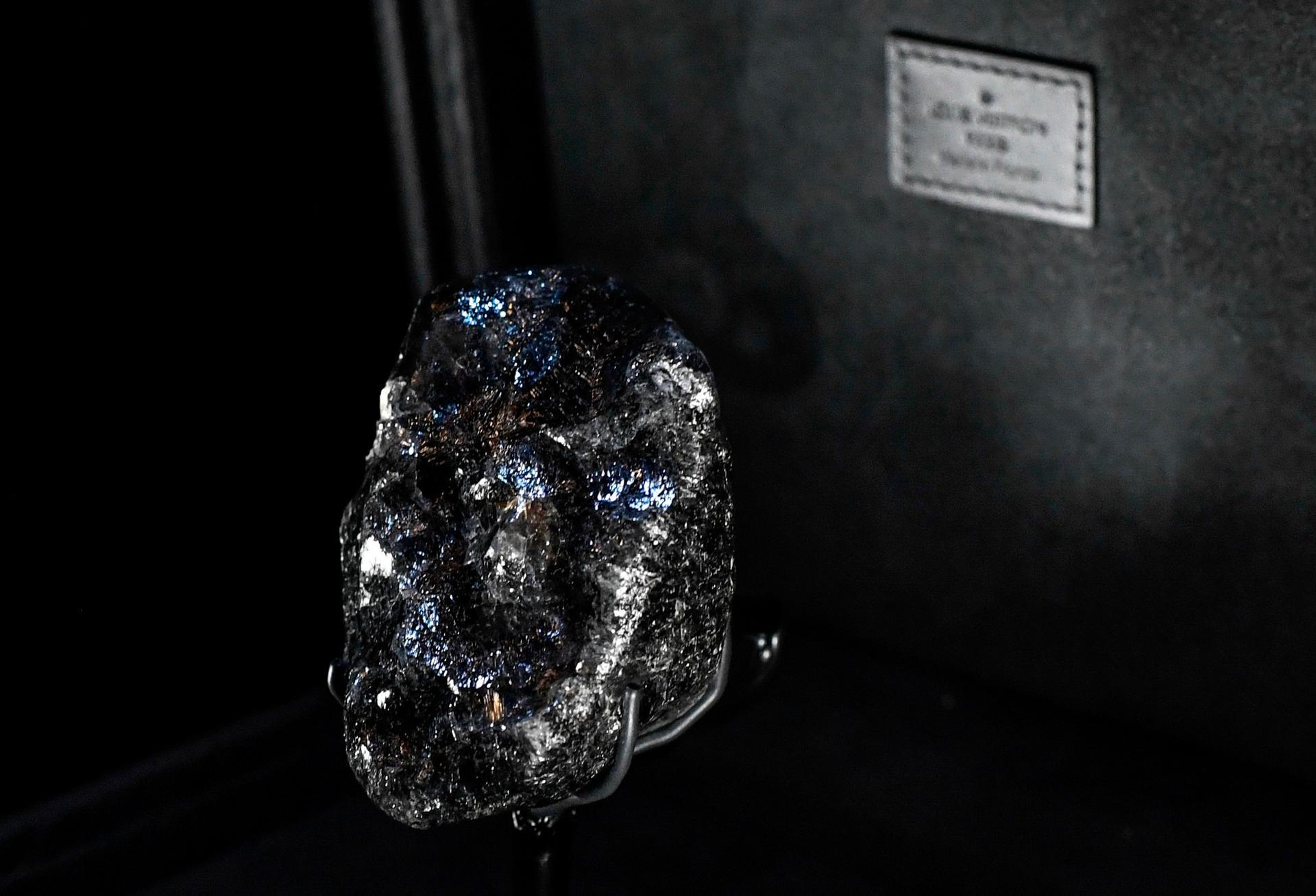 Romancing the stone: Louis Vuitton shows off huge rough diamond