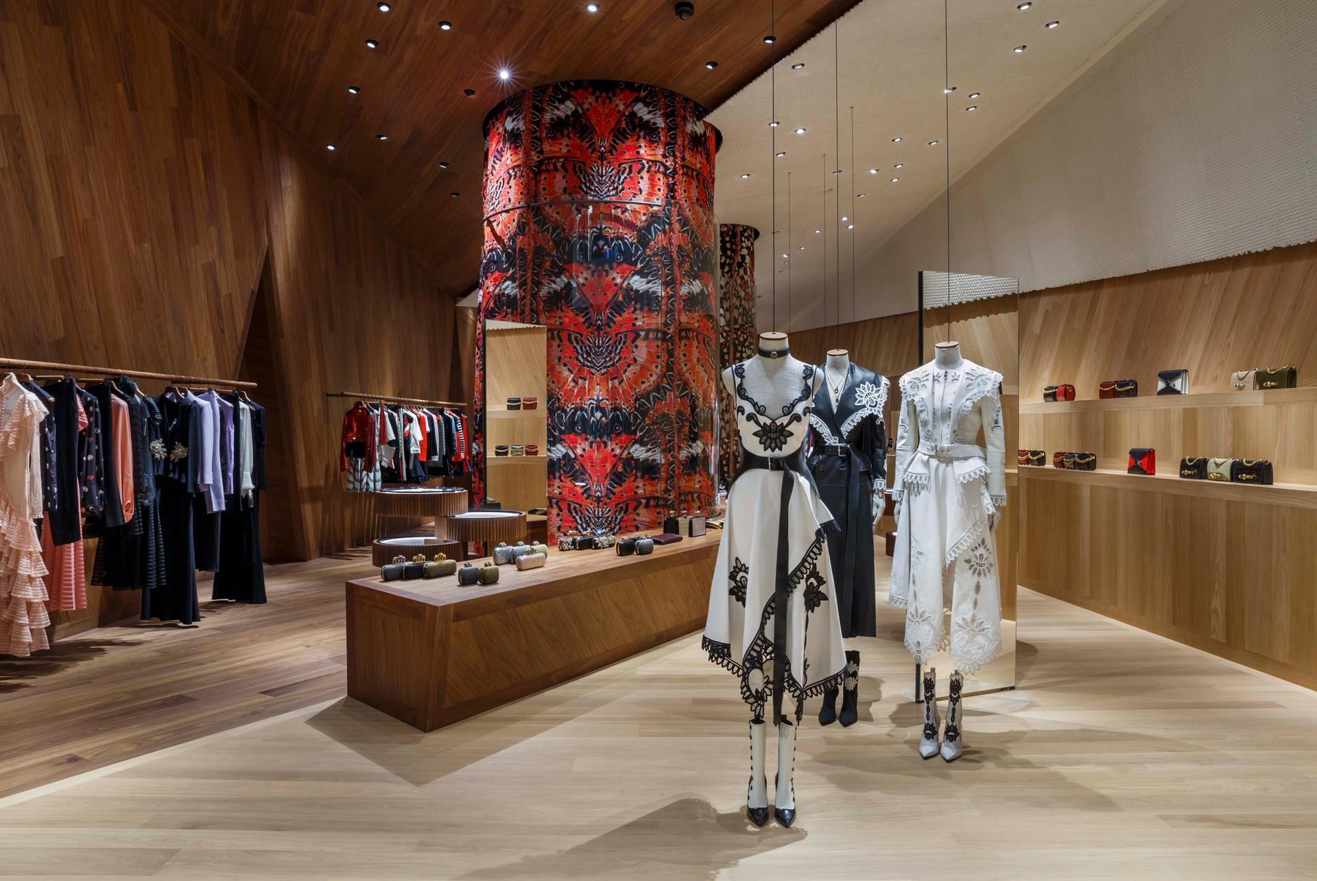 Alexander McQueen - We are pleased to announce the re-opening of our Alexander  McQueen flagship boutique on Old Bond Street, London. The new store concept  was conceived by Sarah Burton and Alexander