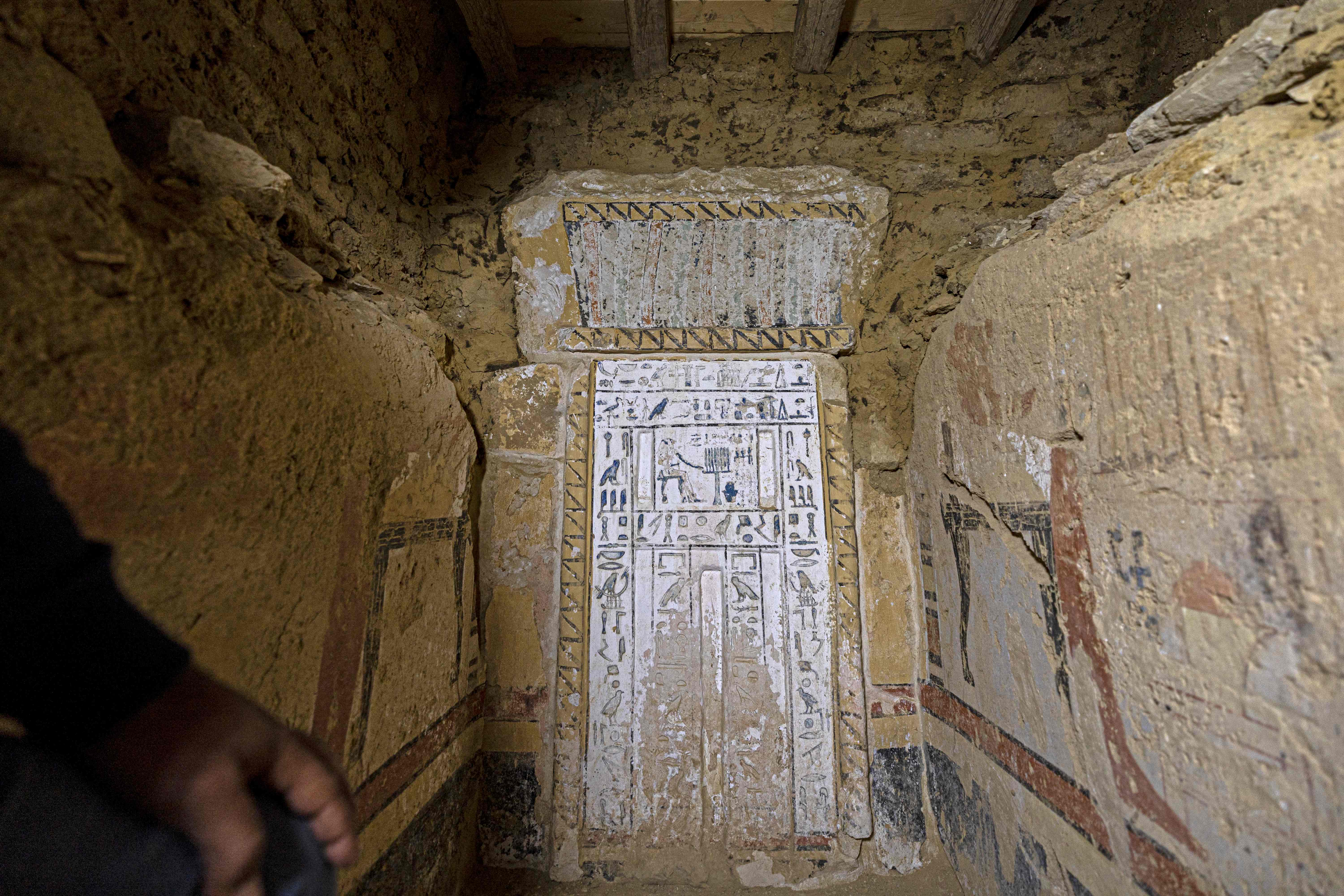 4,300-year-old gilded mummy discovered in Cairo's Saqqara necropolis