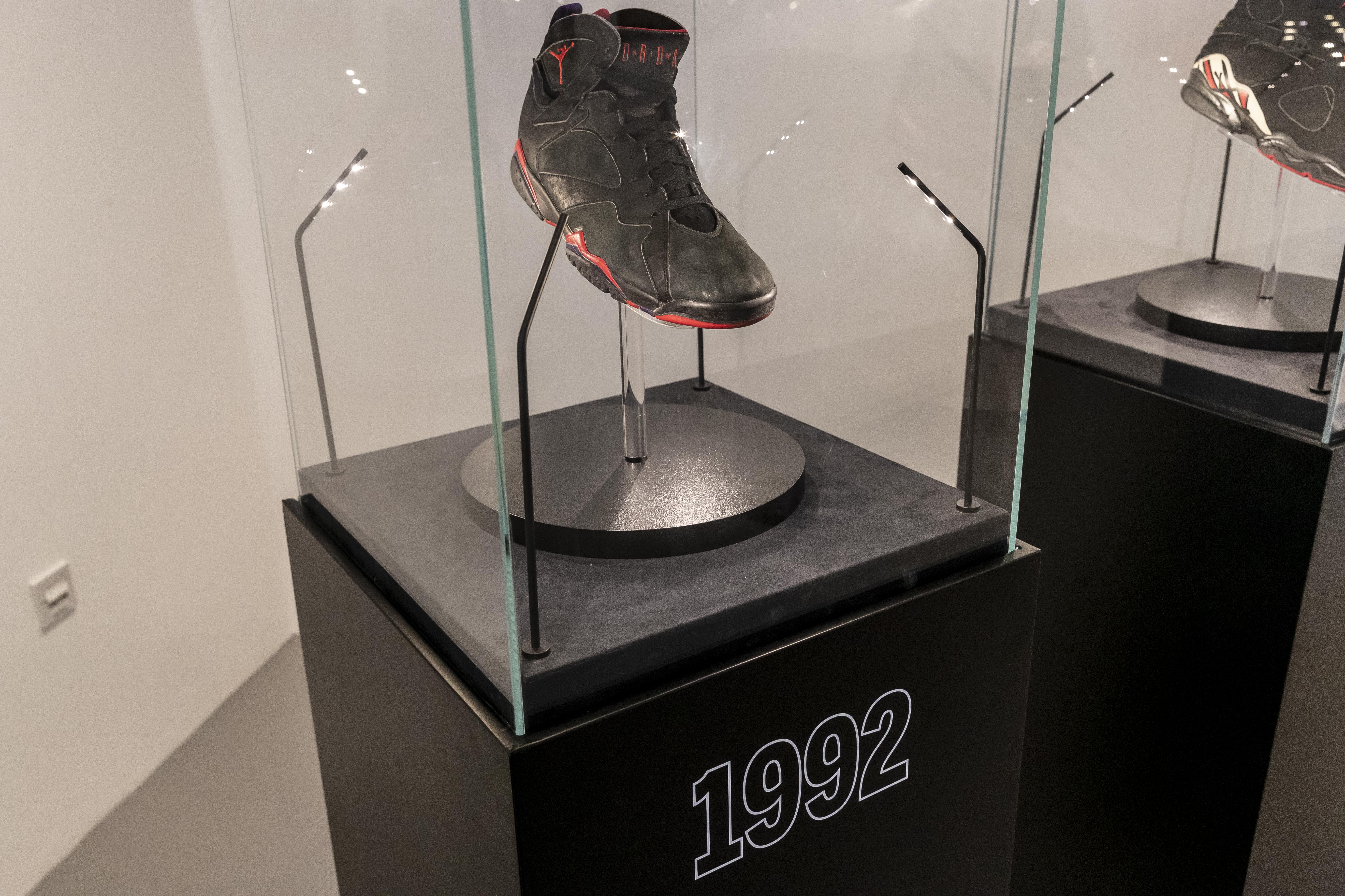 Michael Jordan's Last Dance trainers fetch auction record $2.2m, Michael  Jordan