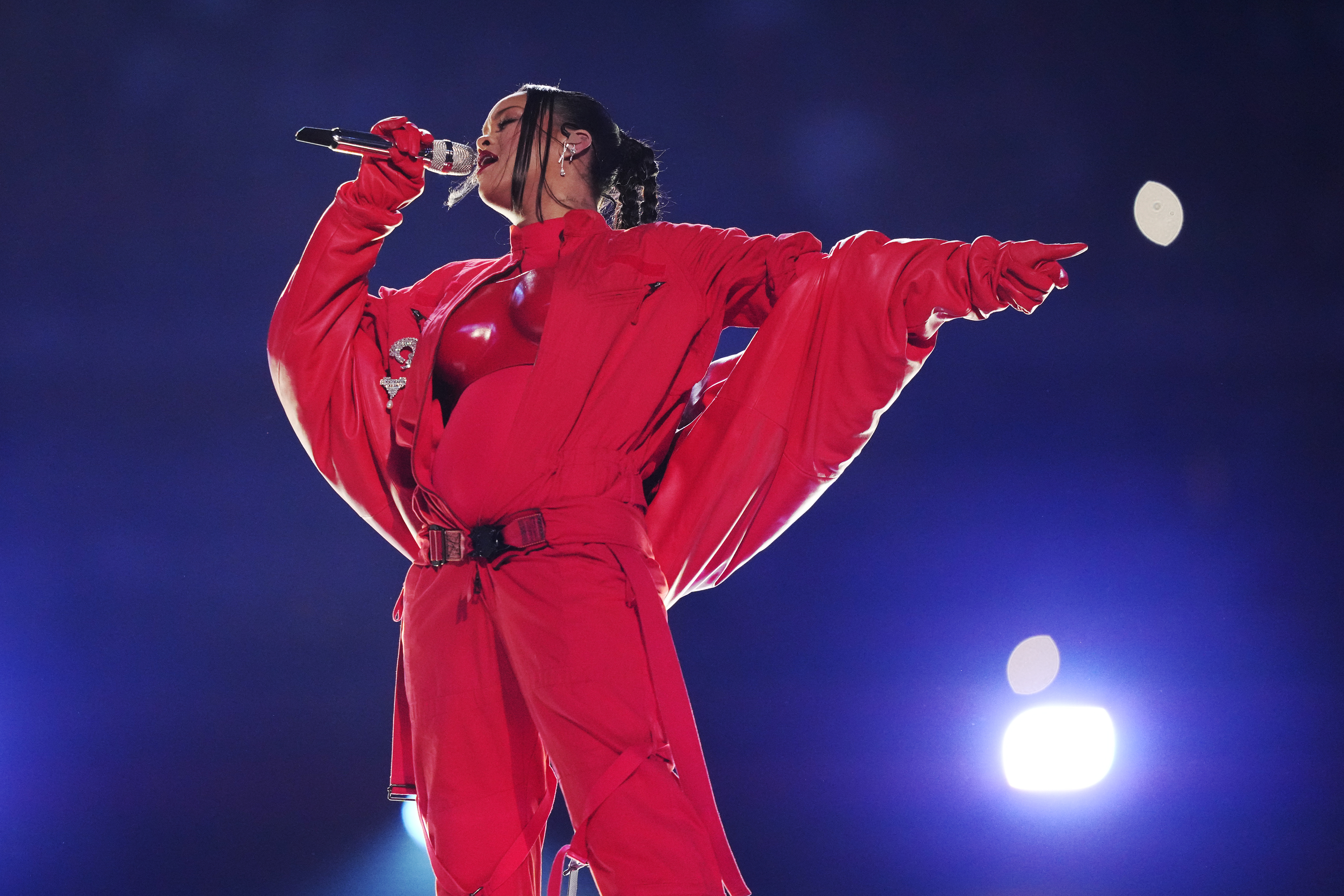 Adele suits up in Fendi 'just for Rihanna' at Super Bowl 2023