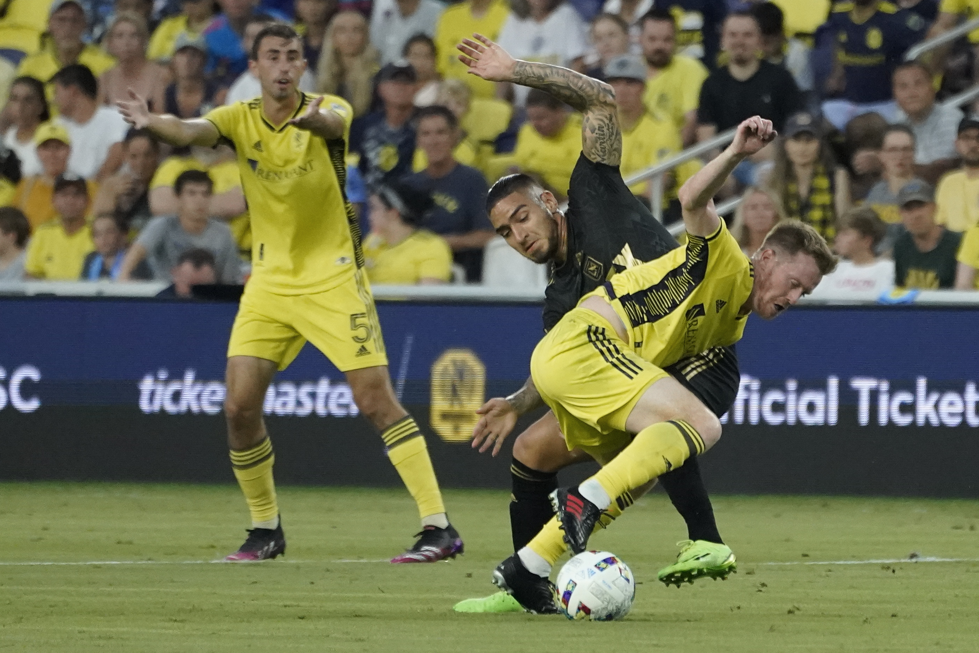 Former Real Madrid star Gareth Bale makes LAFC debut in win over Nashville  - in pictures