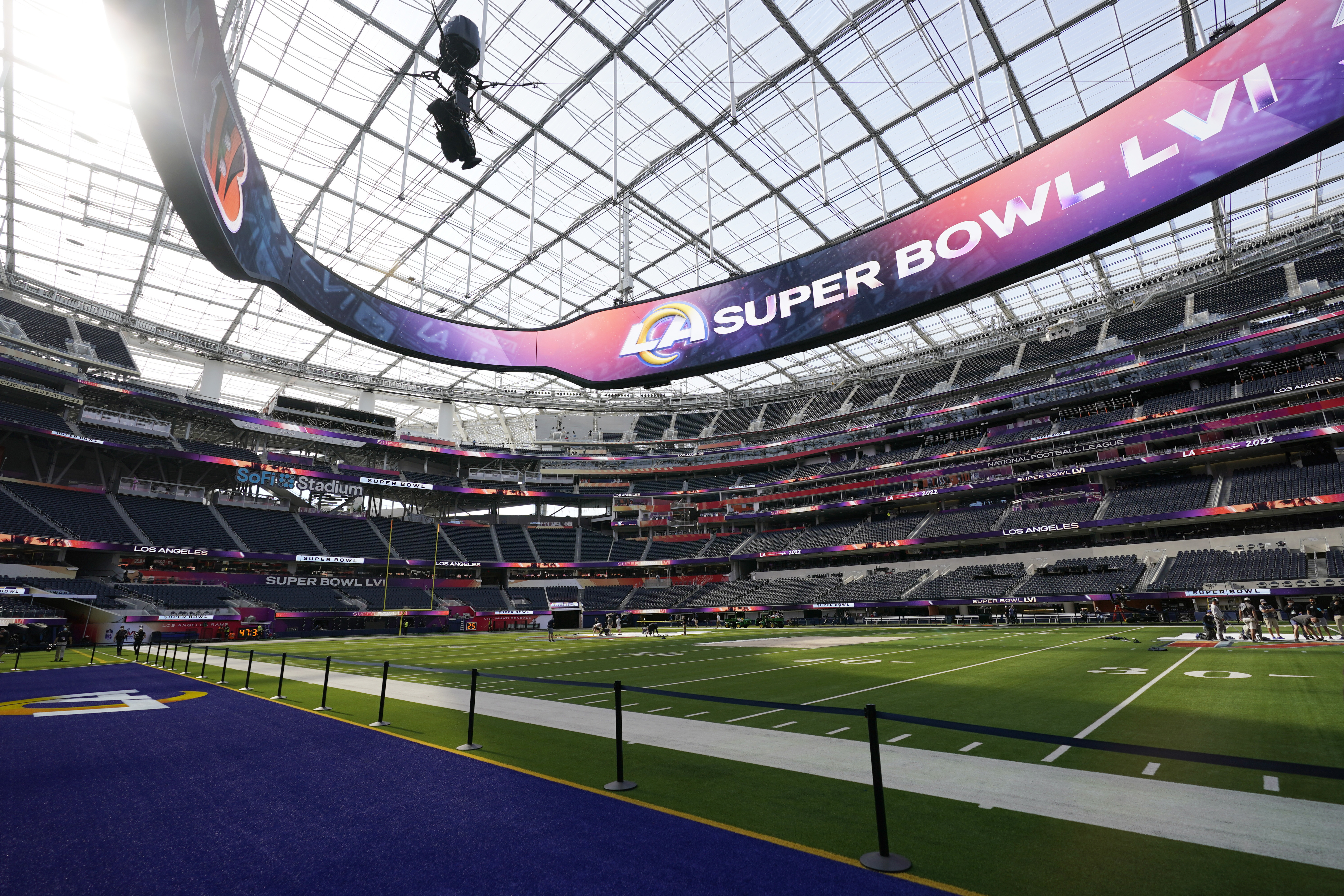 Super Bowl LVI, SoFi Stadium: NEED to know for traffic, parking, seats -  Turf Show Times