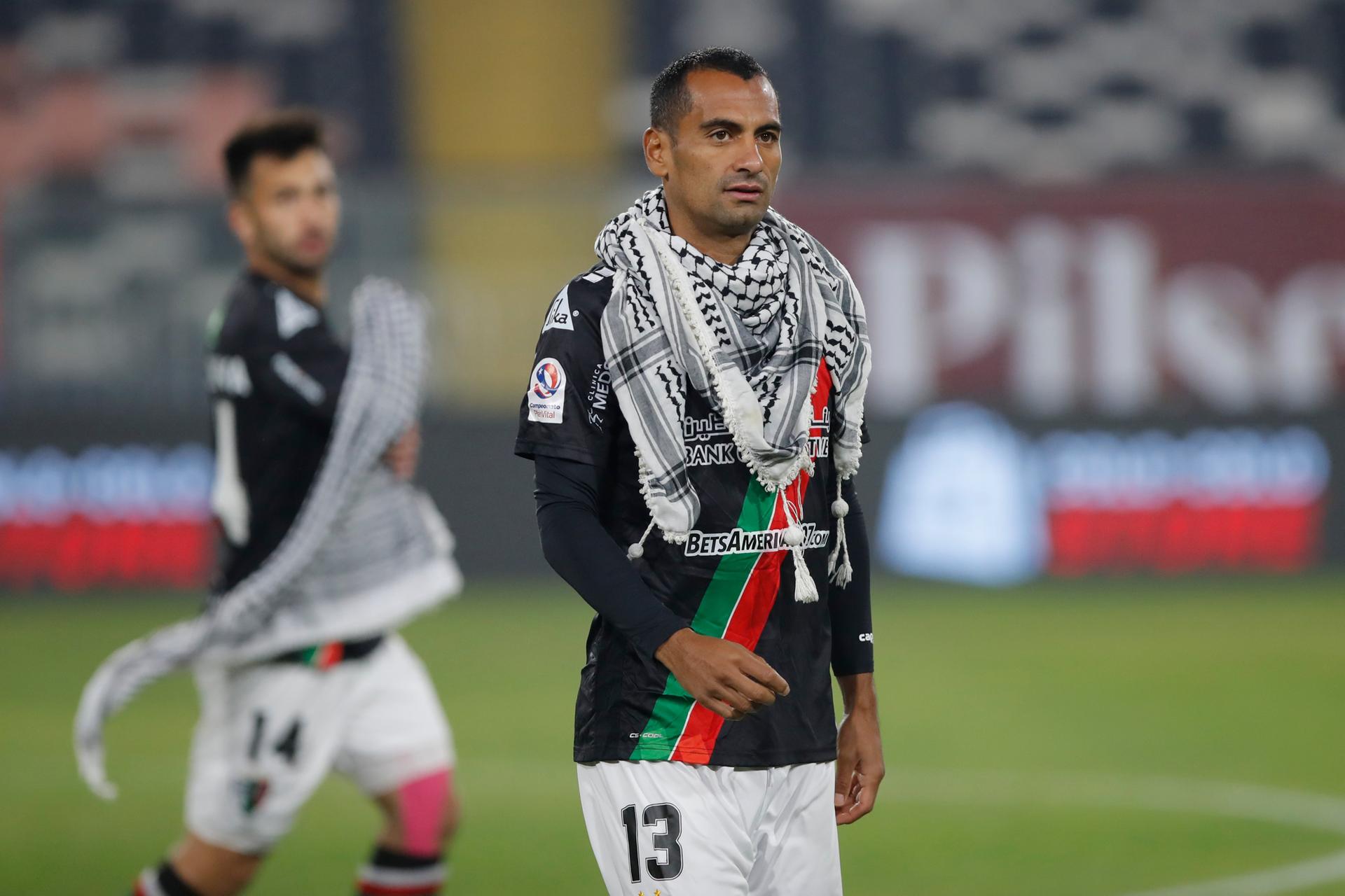 Number is up for Chilean football club's Palestine jersey that