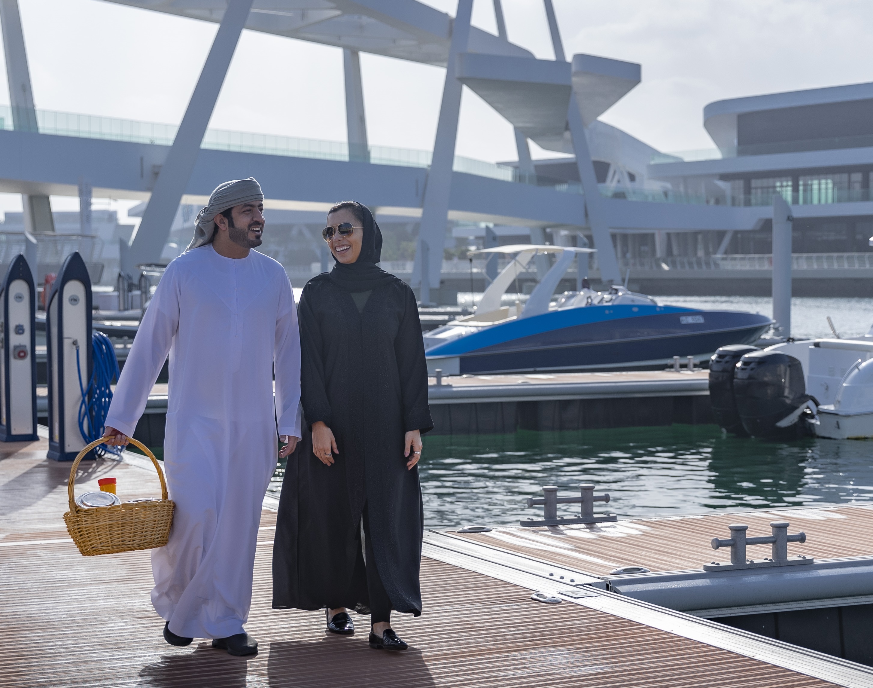 Al Qana Marina offers a new experience for yacht-owners, water sports enthusiasts and connoisseurs of good food in Abu Dhabi. Photo: Al Qana Marina