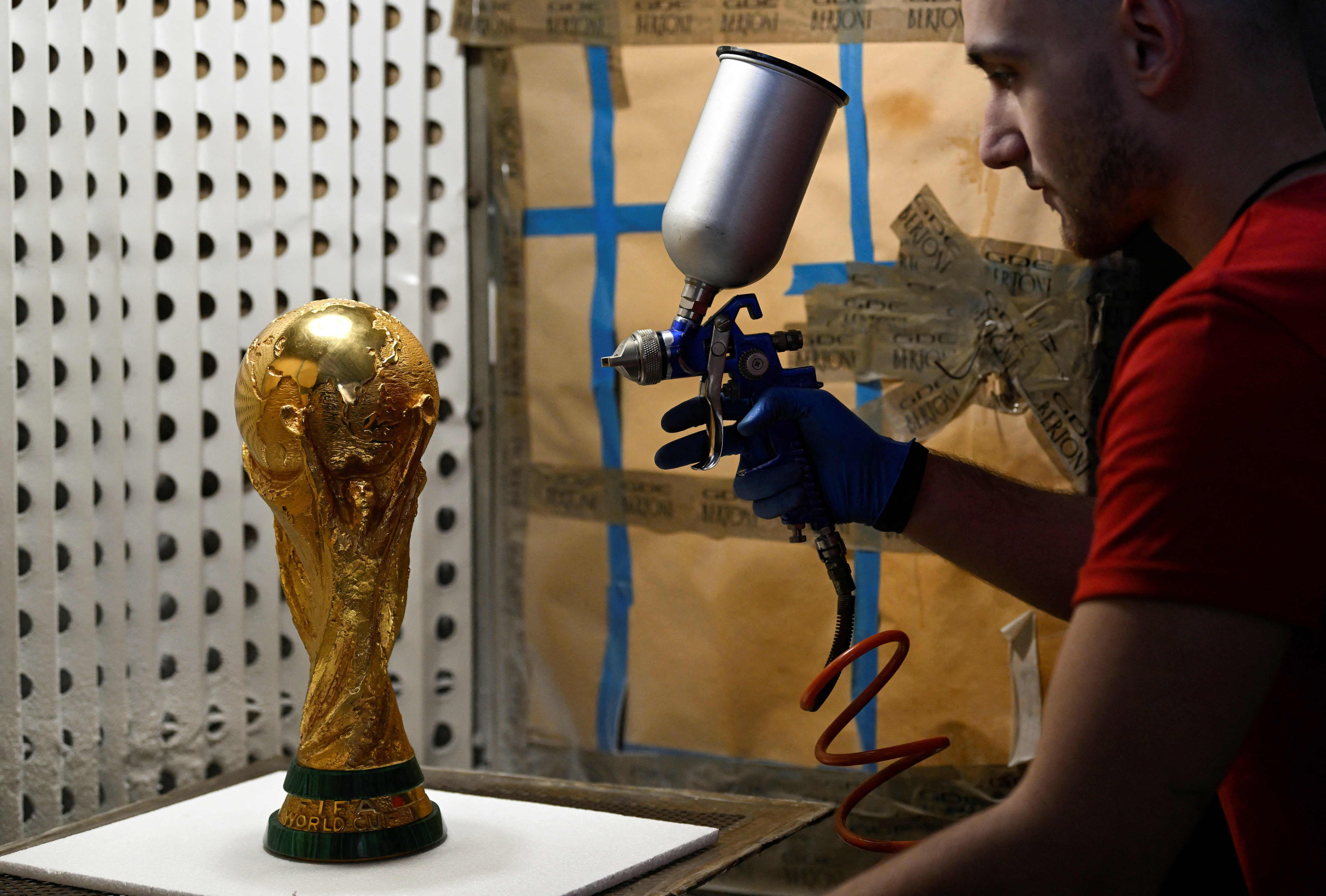 Coveted FIFA World Cup Trophy Is Made in a Small Factory in Milan, Italy