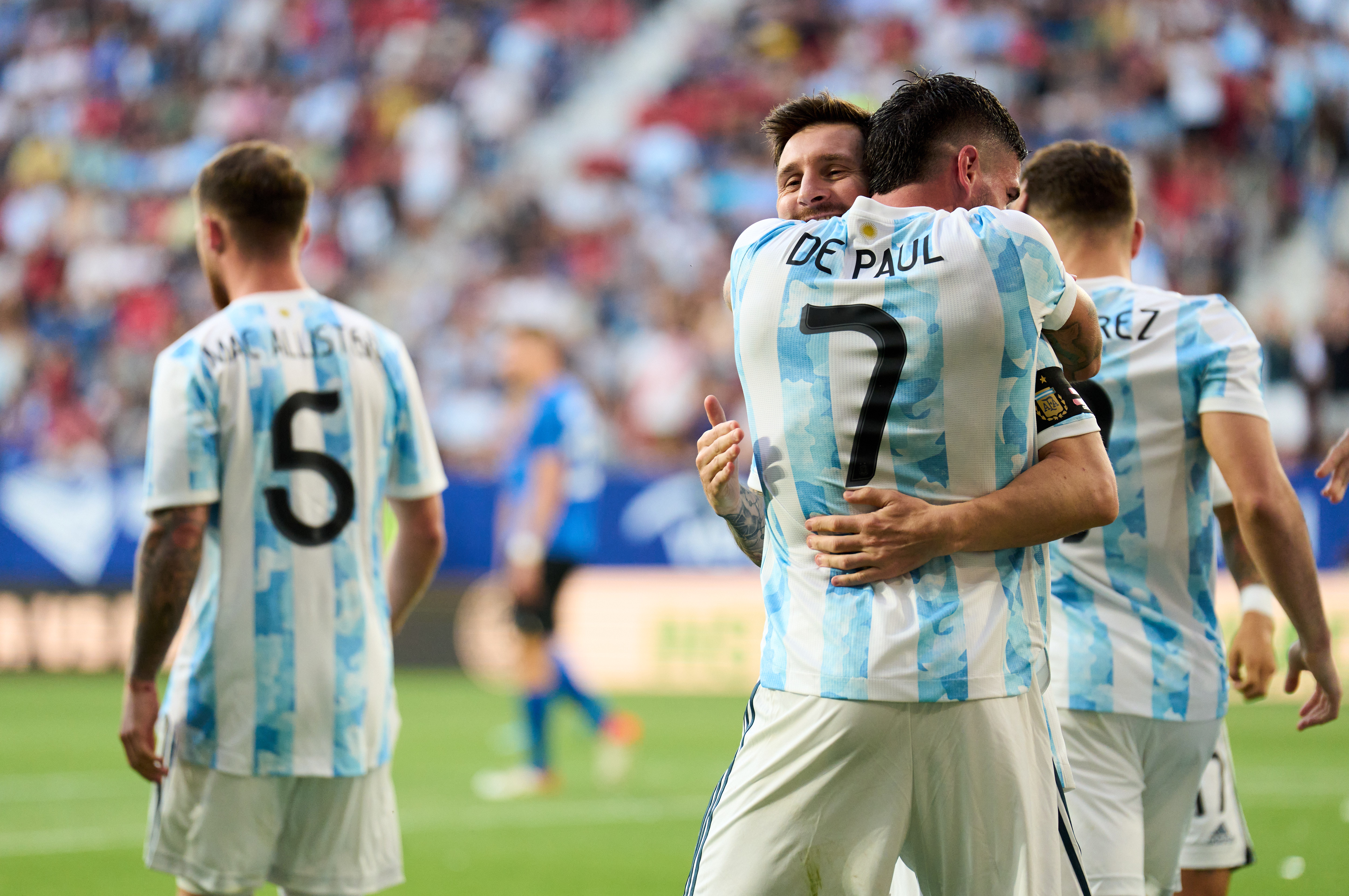 Lionel Messi nets 5 for Argentina for 1st time, overtakes Puskas