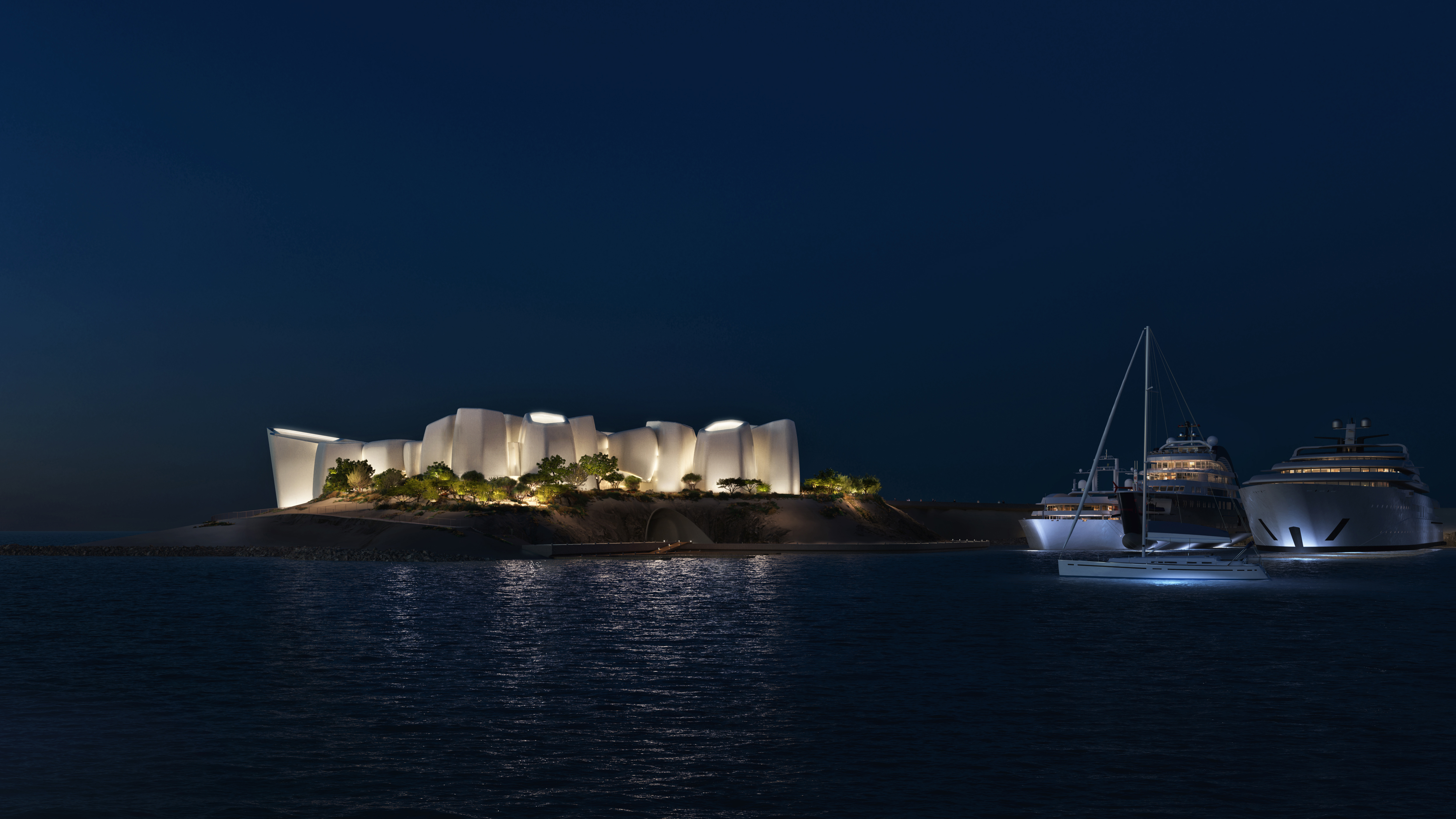 It will also be home to one of the world's largest man-made reefs. Photo: The Red Sea Development Company