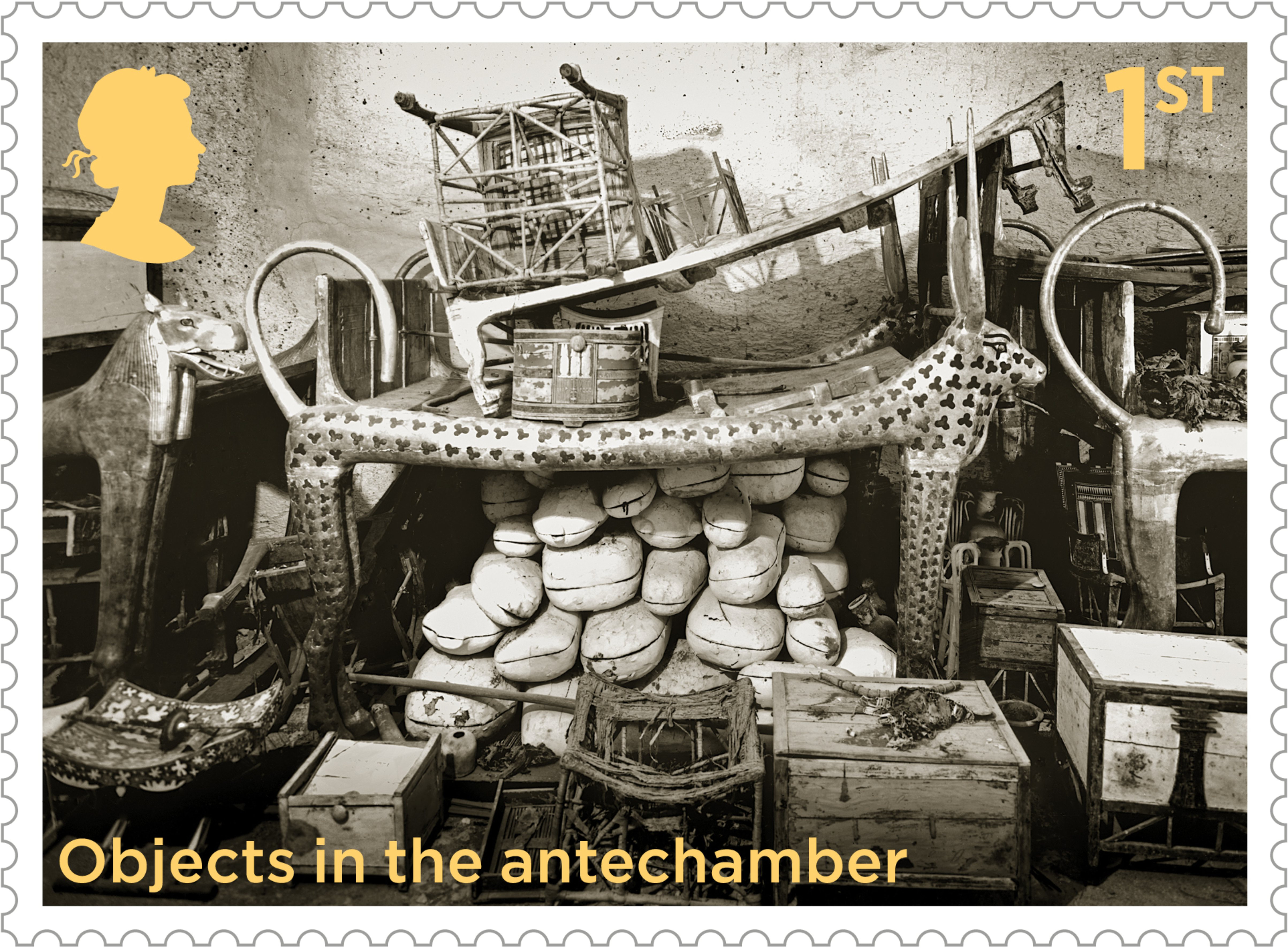 Royal Mail marks centenary of Tutankhamun discovery with new stamps