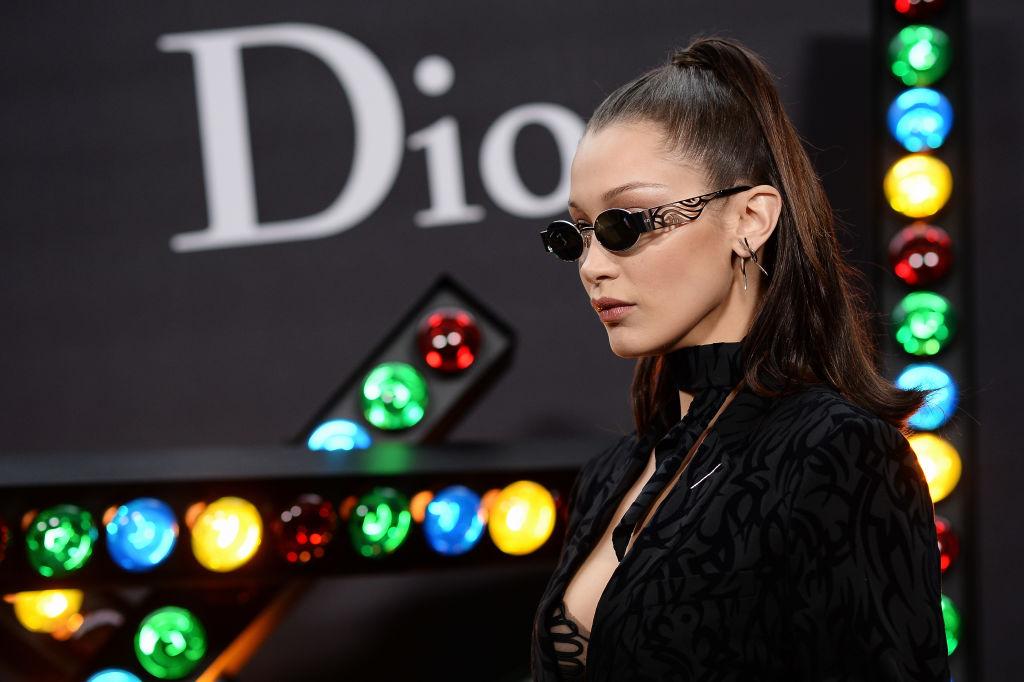 Bella Hadid Might Have Taken the Small Sunglasses Trend Too Far  Vanity  Fair