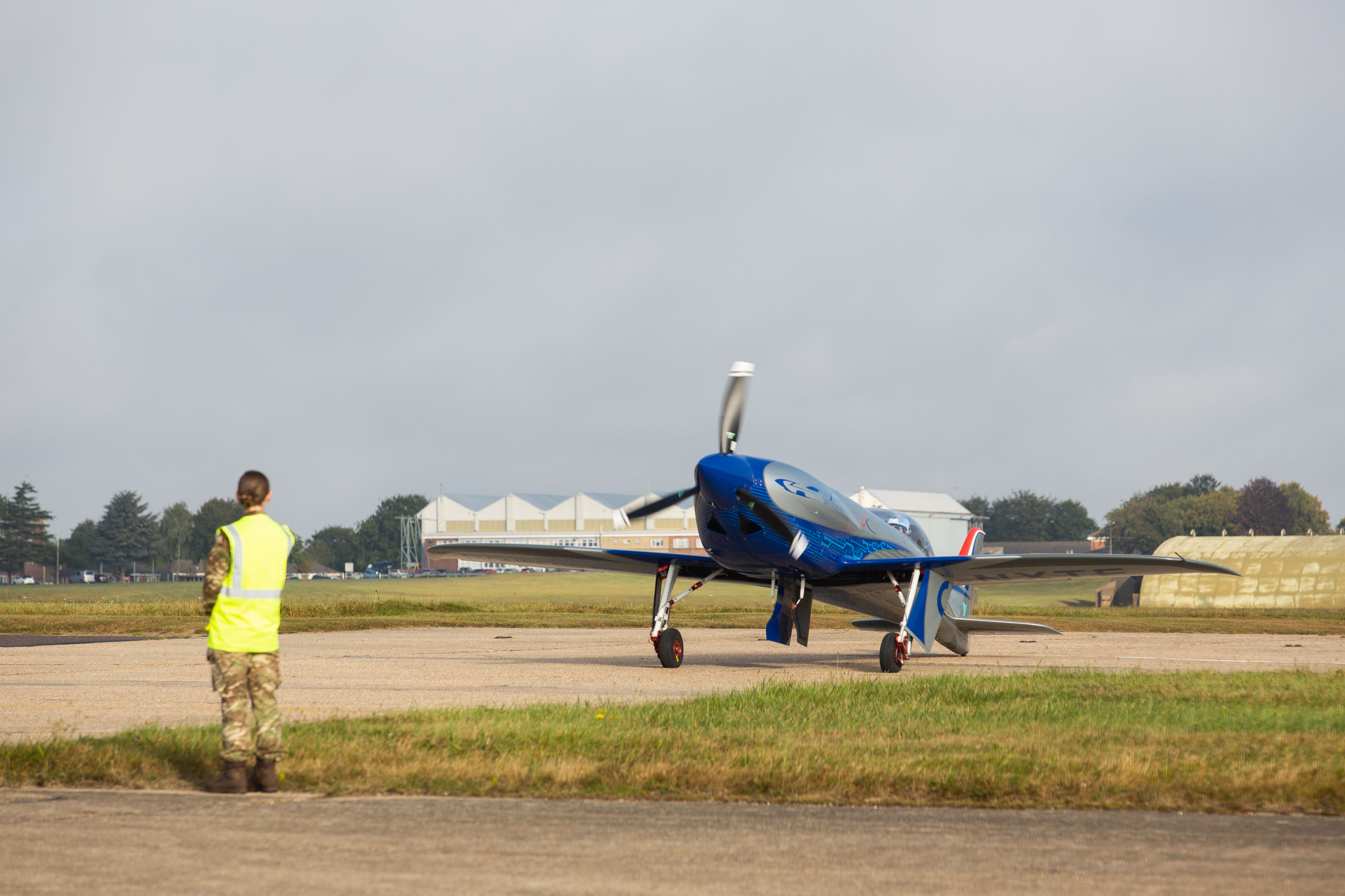 The plane’s sleek lines and heavy nose suggest power and Rolls-Royce admits its sole purpose is to be “built for speed”, capable as it is of 500 horsepower.