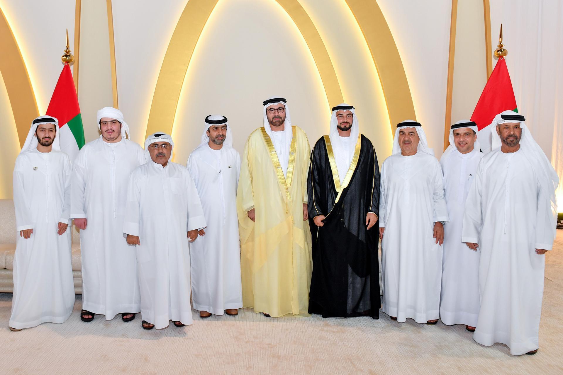 UAE leaders attend wedding reception for minister's son