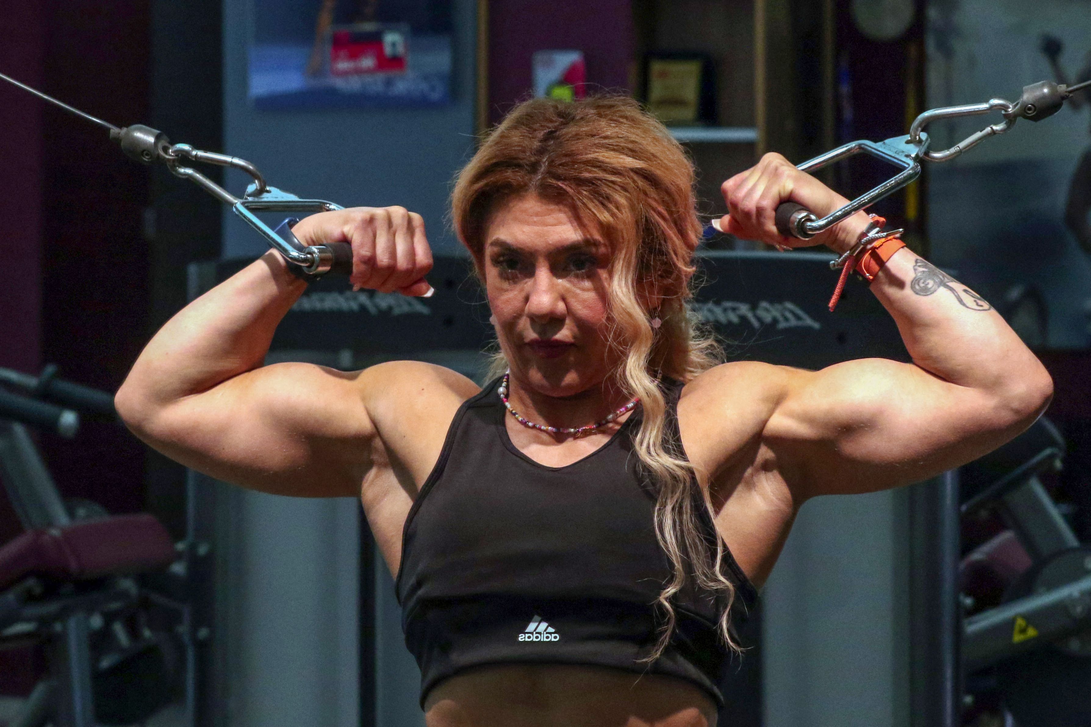 Female Iraqi bodybuilder breaks down gender barriers | The National