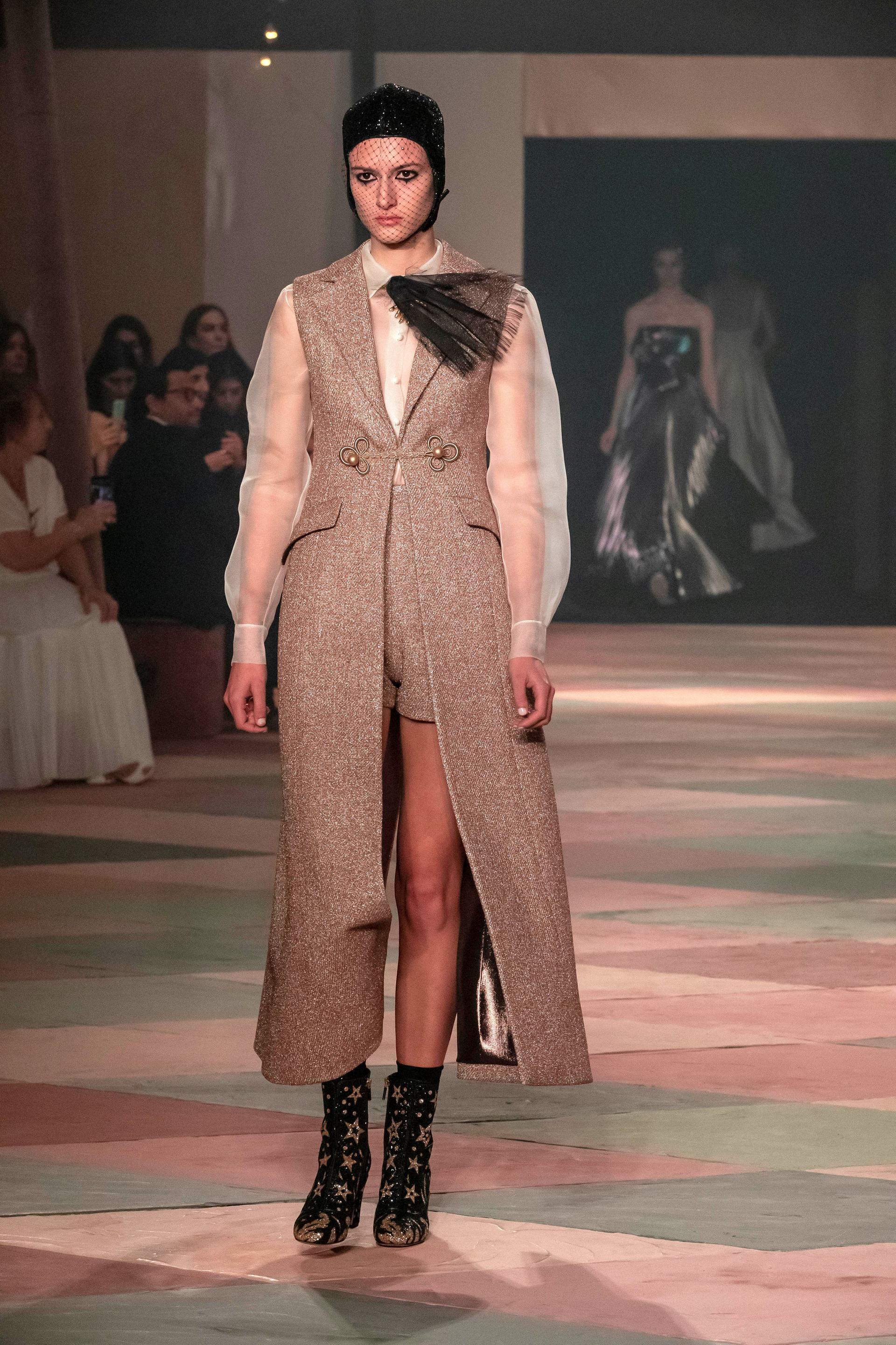 Fashion week image of the day: berets and bar jackets at Dior couture, Fashion