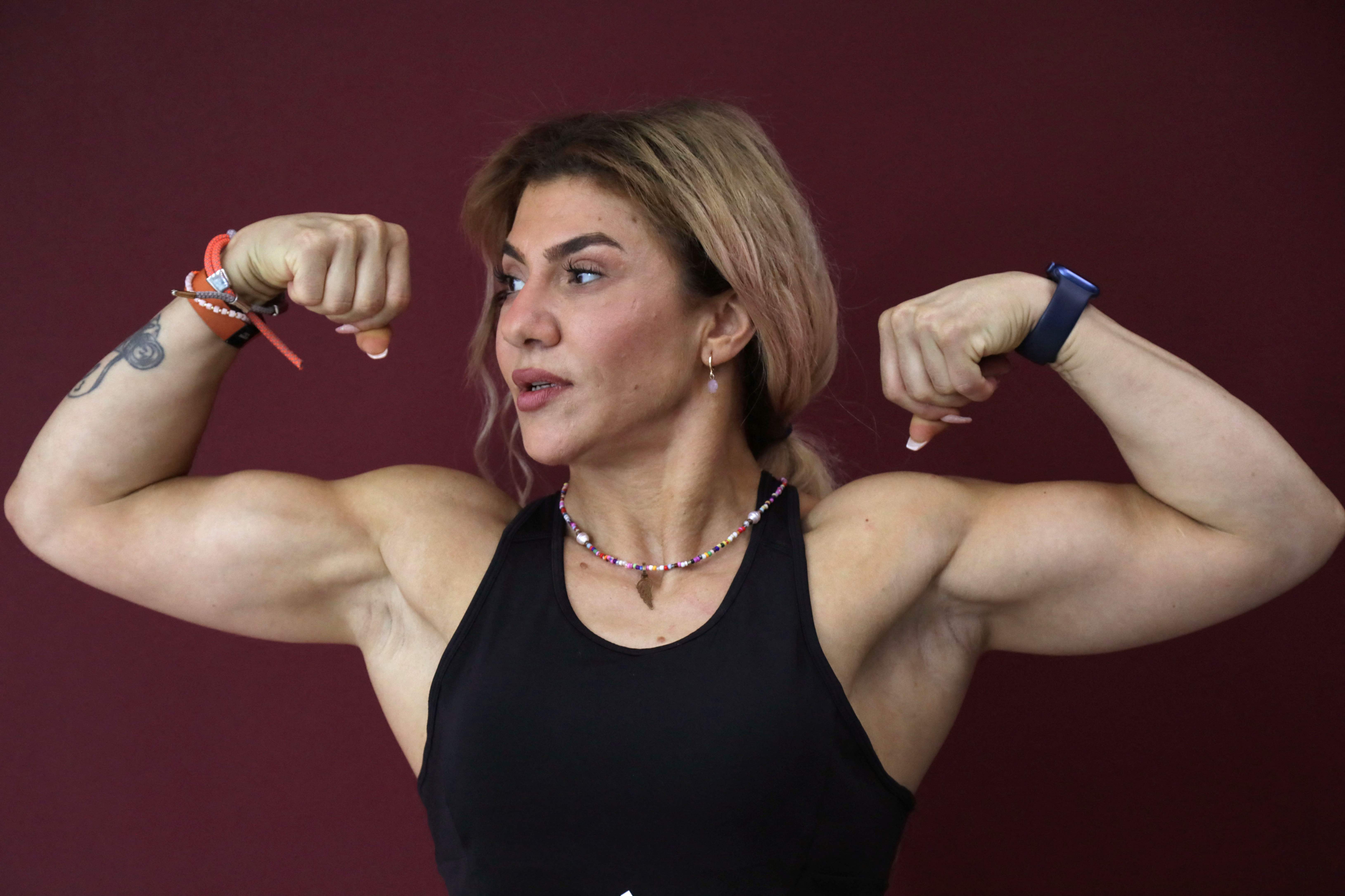 Female Iraqi bodybuilder breaks down gender barriers | The National