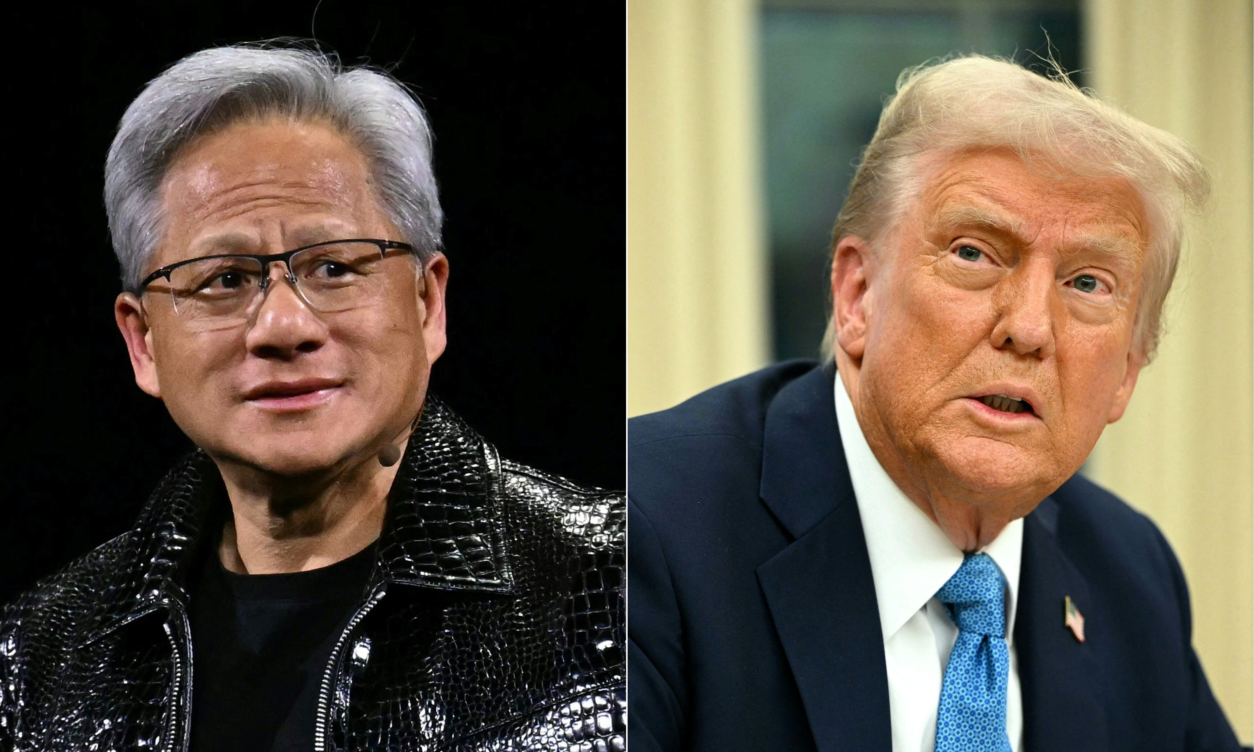 What happened during the meeting between Nvidia's Jensen Huang and Donald  Trump? | The National
