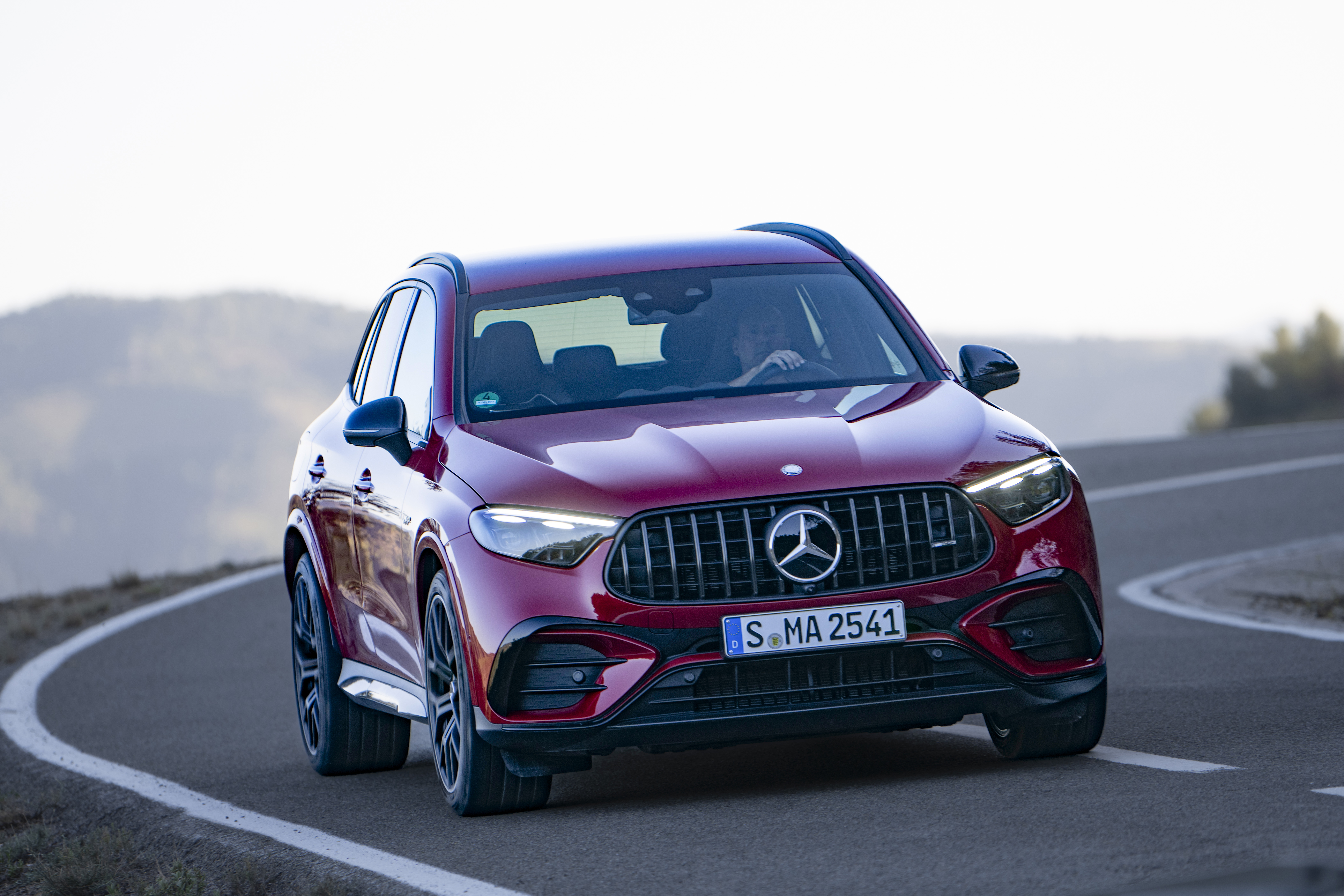 Driving the Mercedes crossover SUV with the world's most powerful  four-cylinder engine