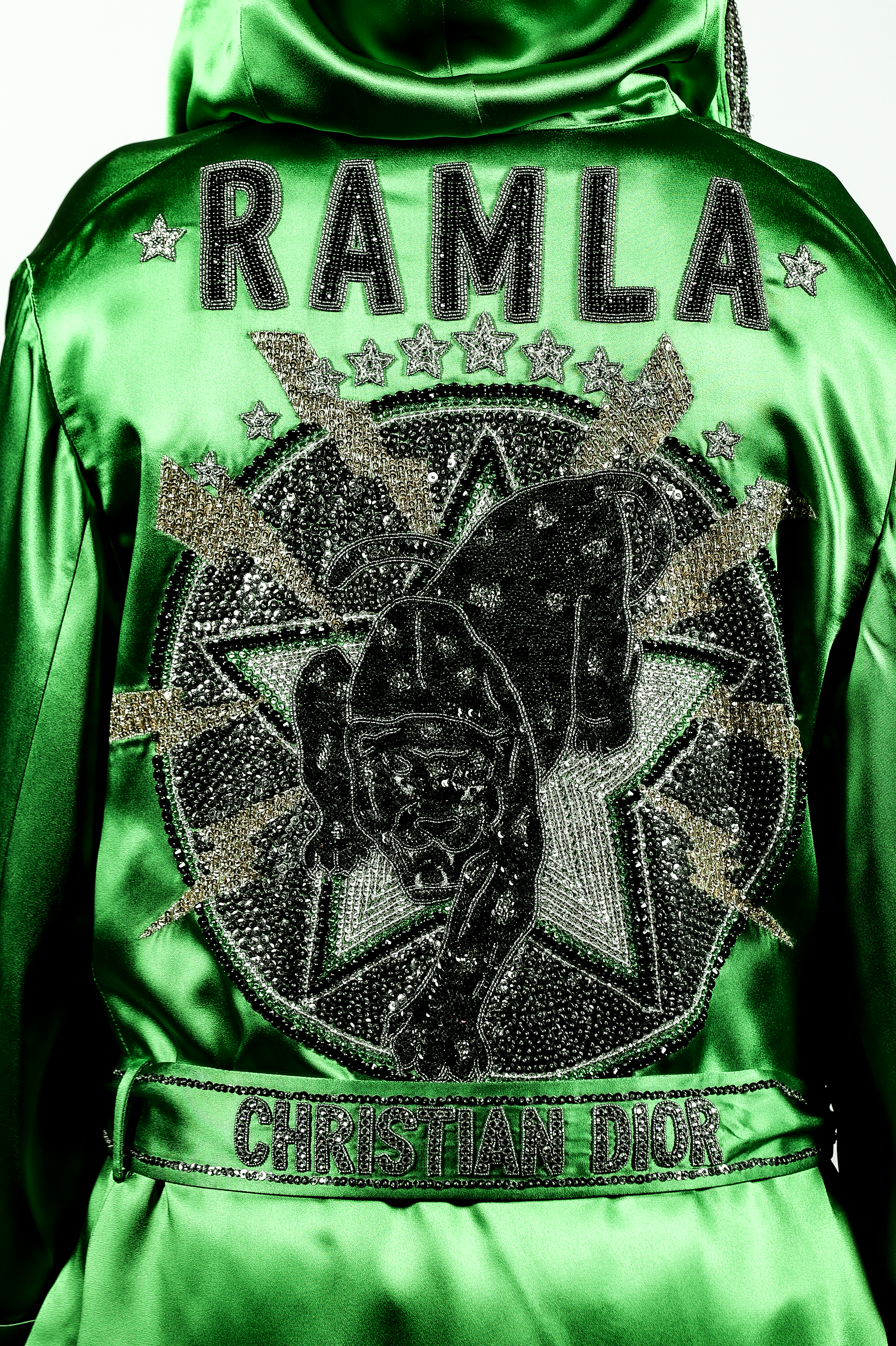 Off-White Designs Custom Kit for Ramla Ali Fight