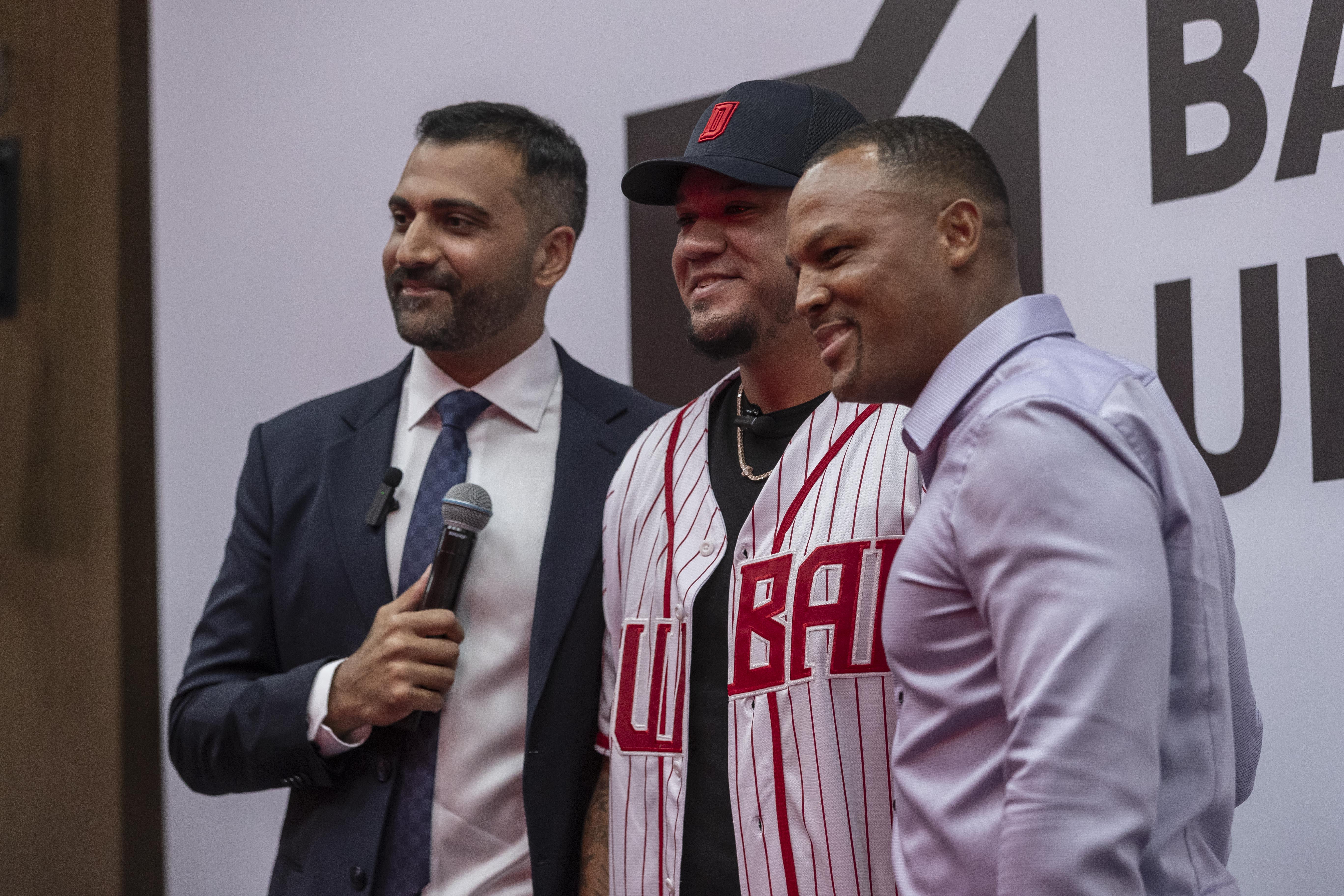 Adrian Beltre a part of a pro baseball league in Middle East