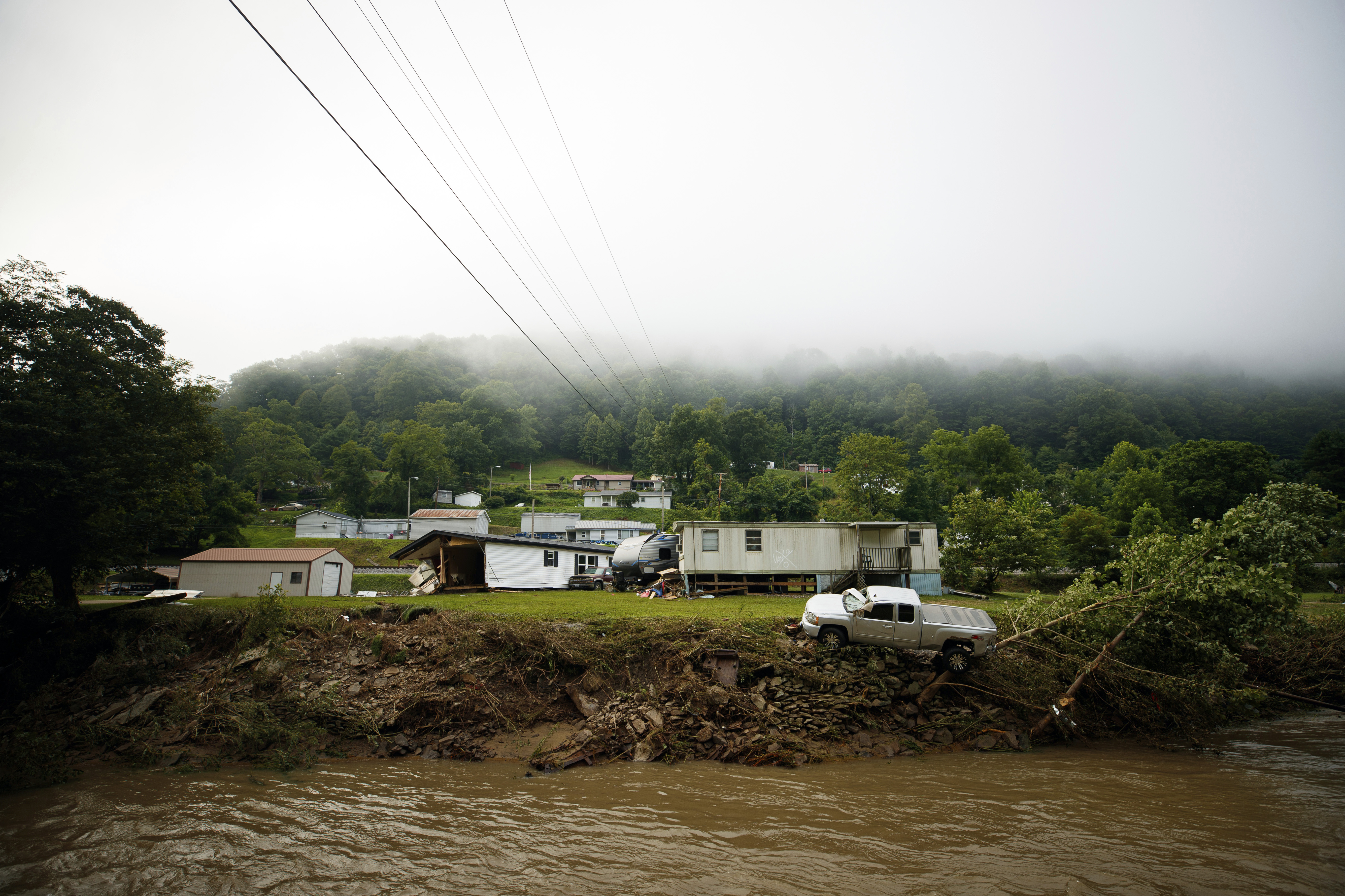 Virginia Governor Glenn Youngkin declared a state of emergency to help with rescue and recovery efforts.