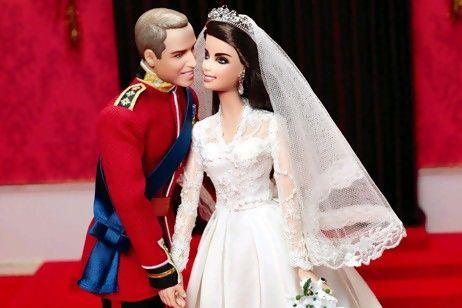 Barbie doll hot sale and prince