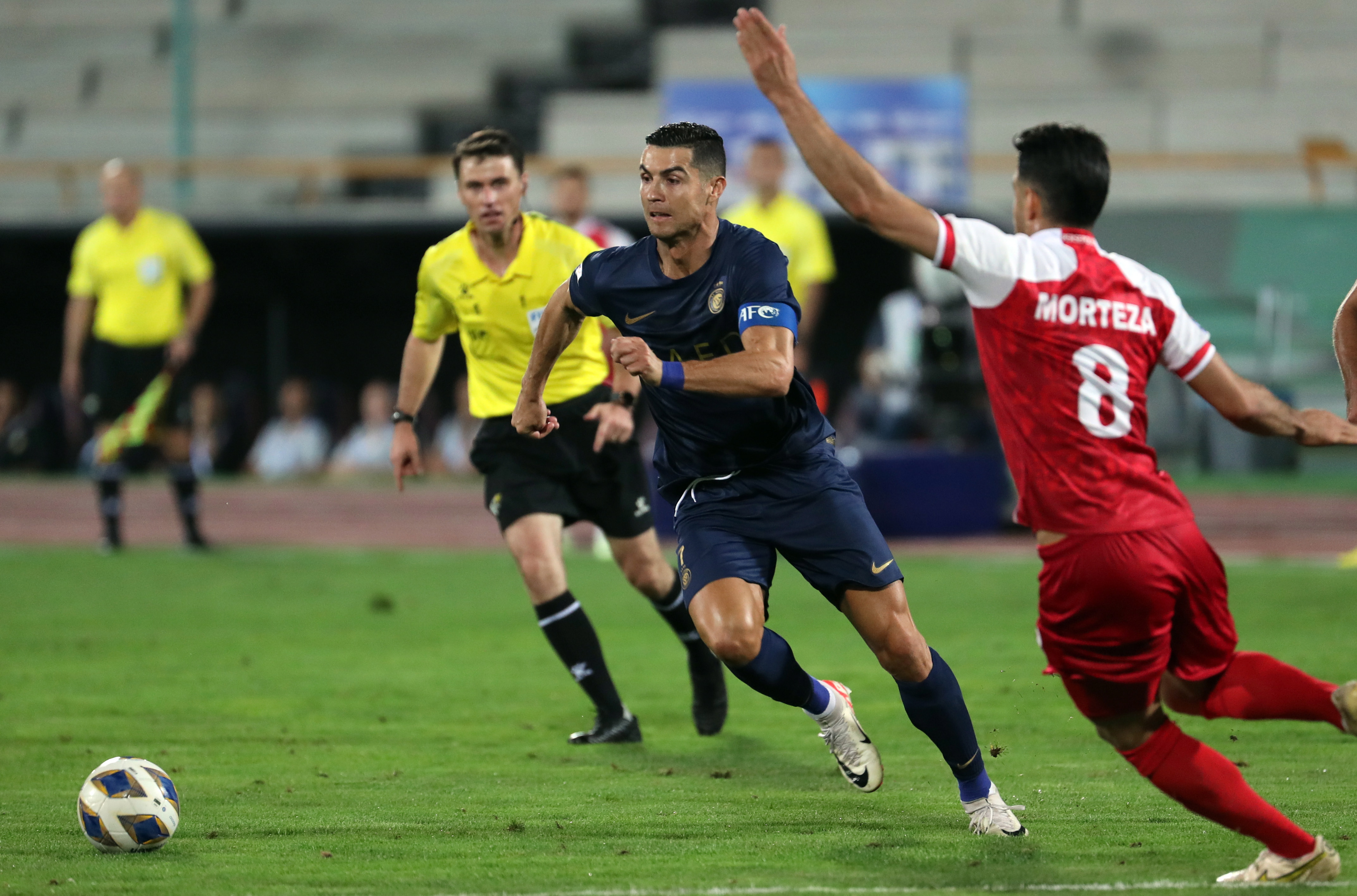 🚨 Cristiano Ronaldo Loves Playing on The Champions League Nights! 😍🐐 CR7  Made his Debut in The Asian Champions league with Al Nassr on…