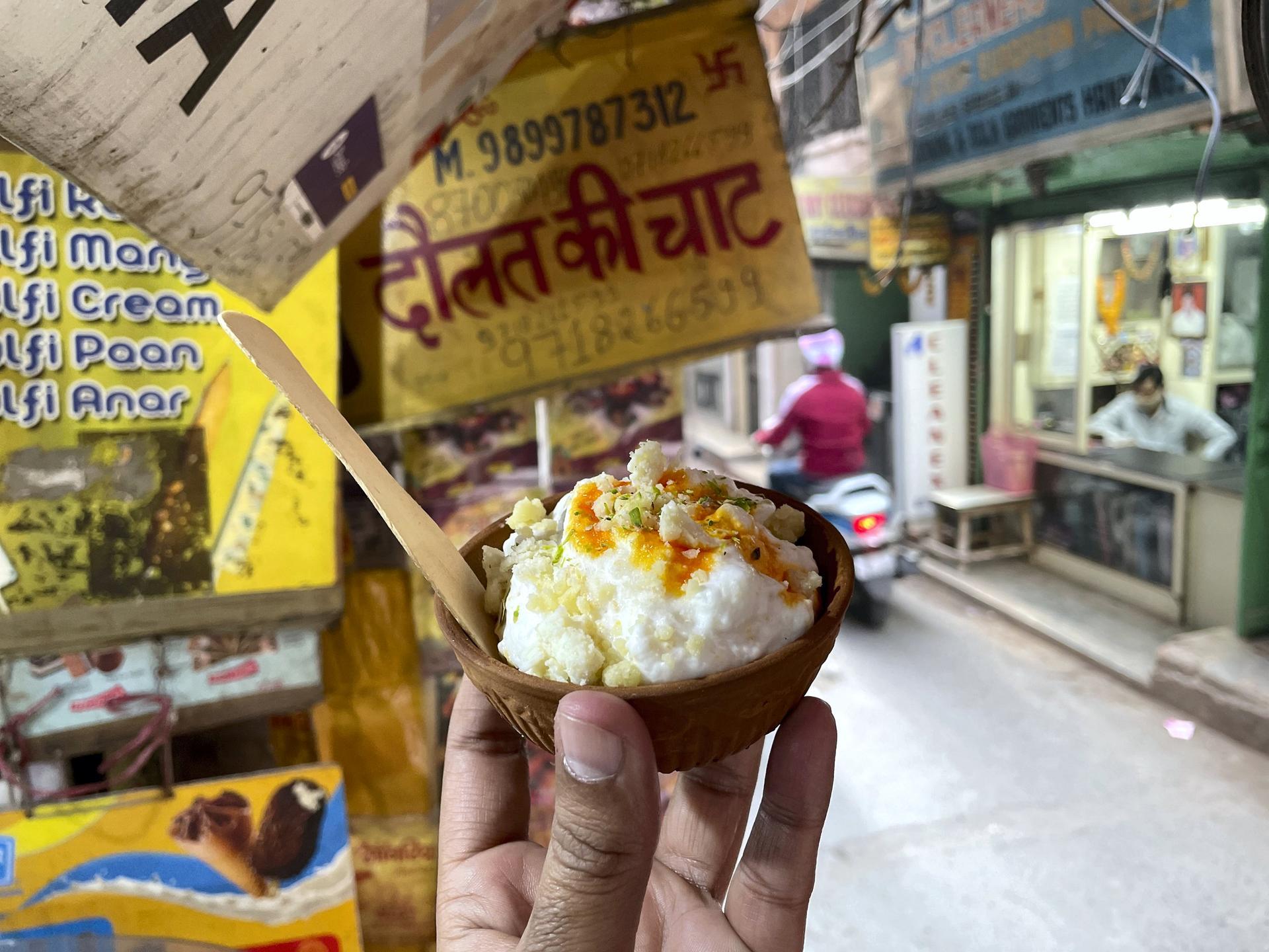 Daulat ki chaat: why this 500-year-old dessert from Old Delhi is still a  firm favourite today