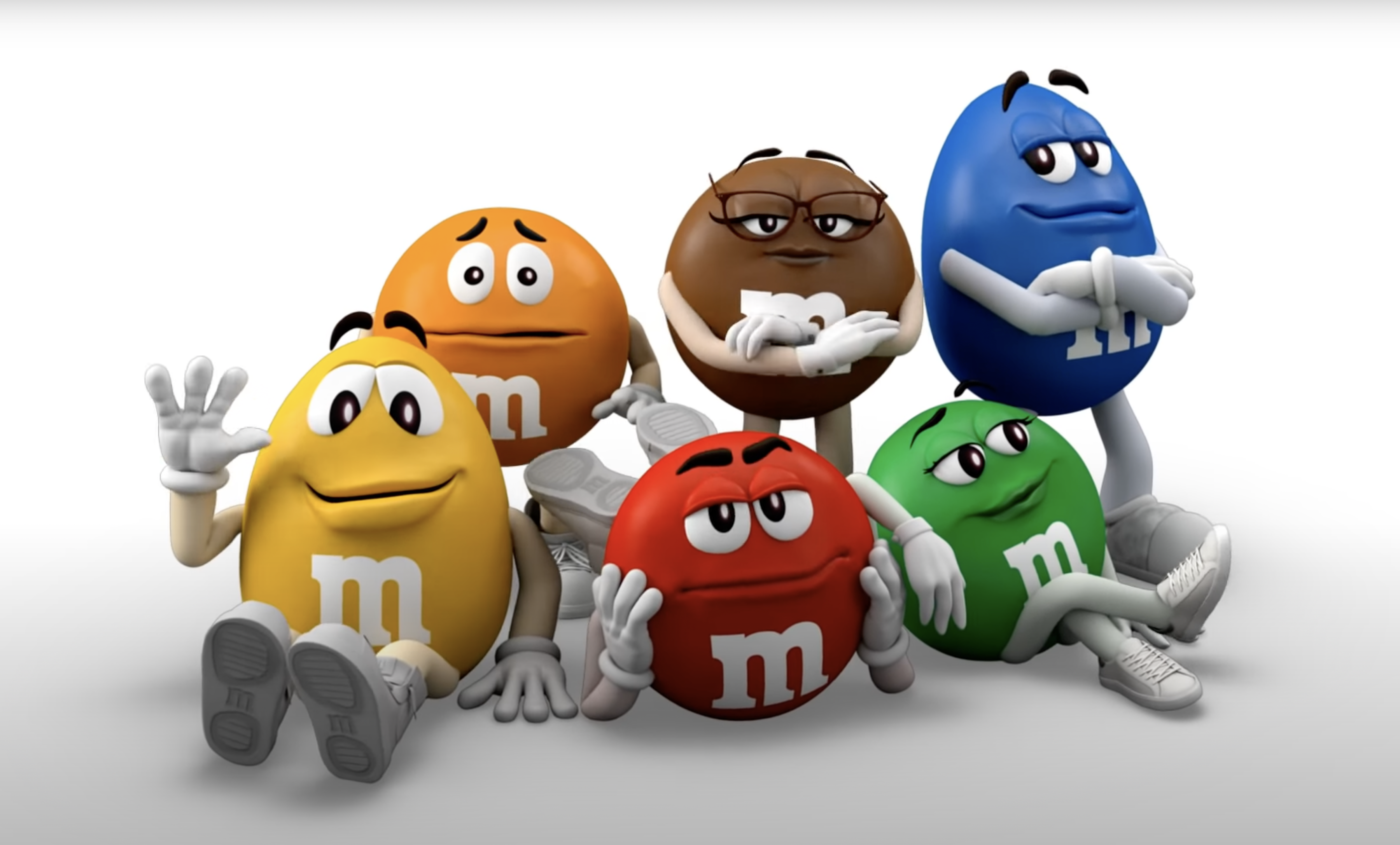 Mars Rebrands M&M's Characters, Swapping High-Heels for Sneakers