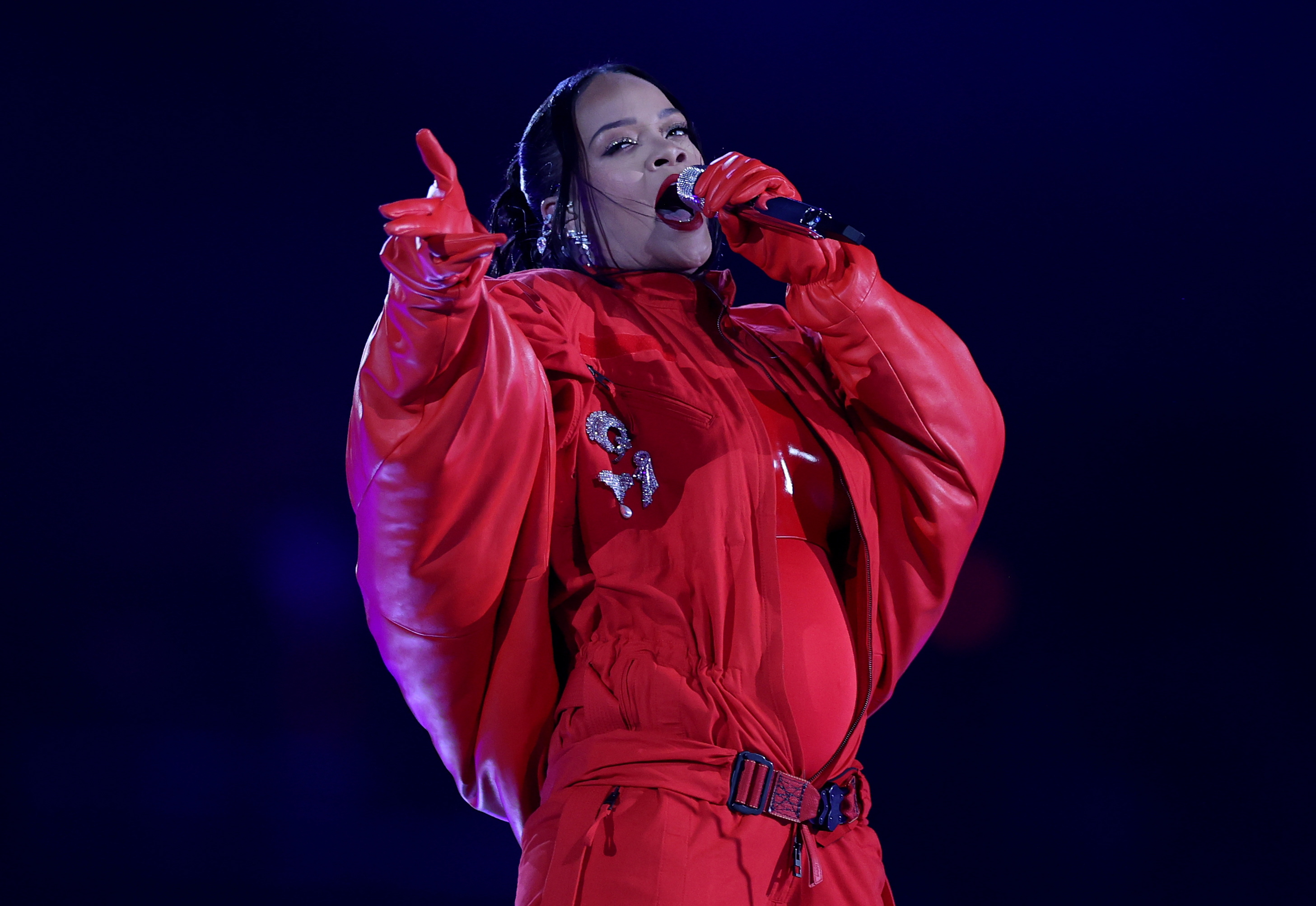 Review: Rihanna fumbled her Super Bowl halftime show, rushing