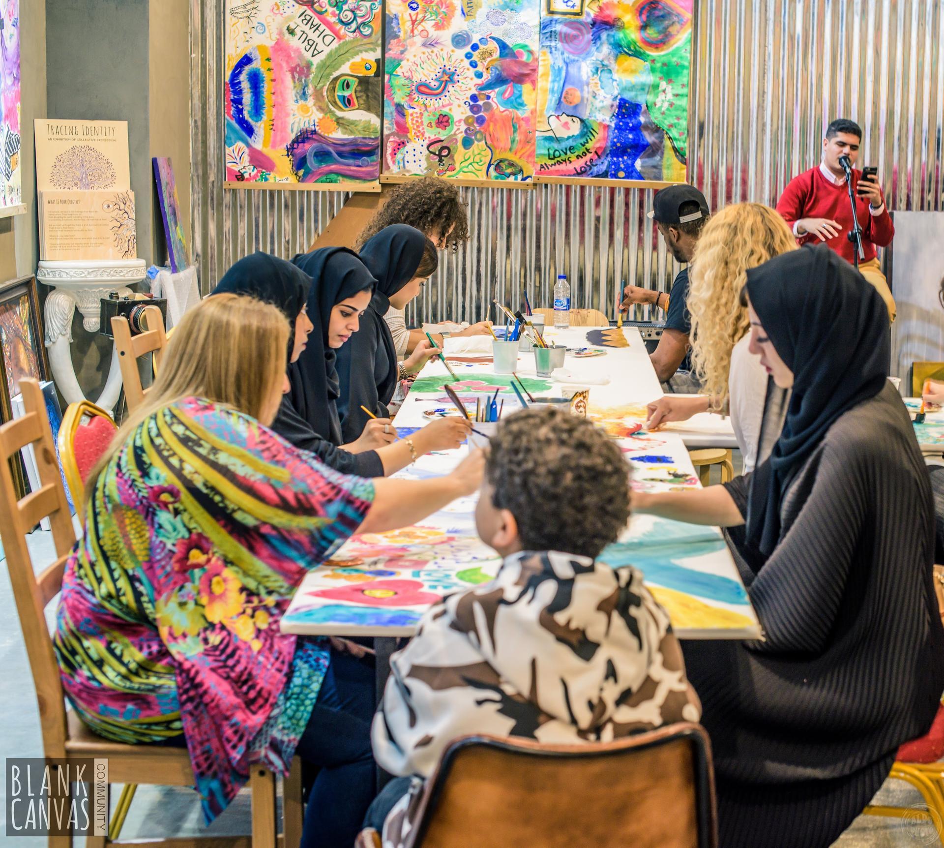 Meet the sisters behind Abu Dhabi s Blank Canvas Community