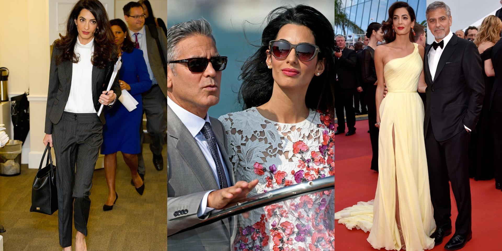 Courtroom to red carpet: 27 photos that show Amal Clooney's style