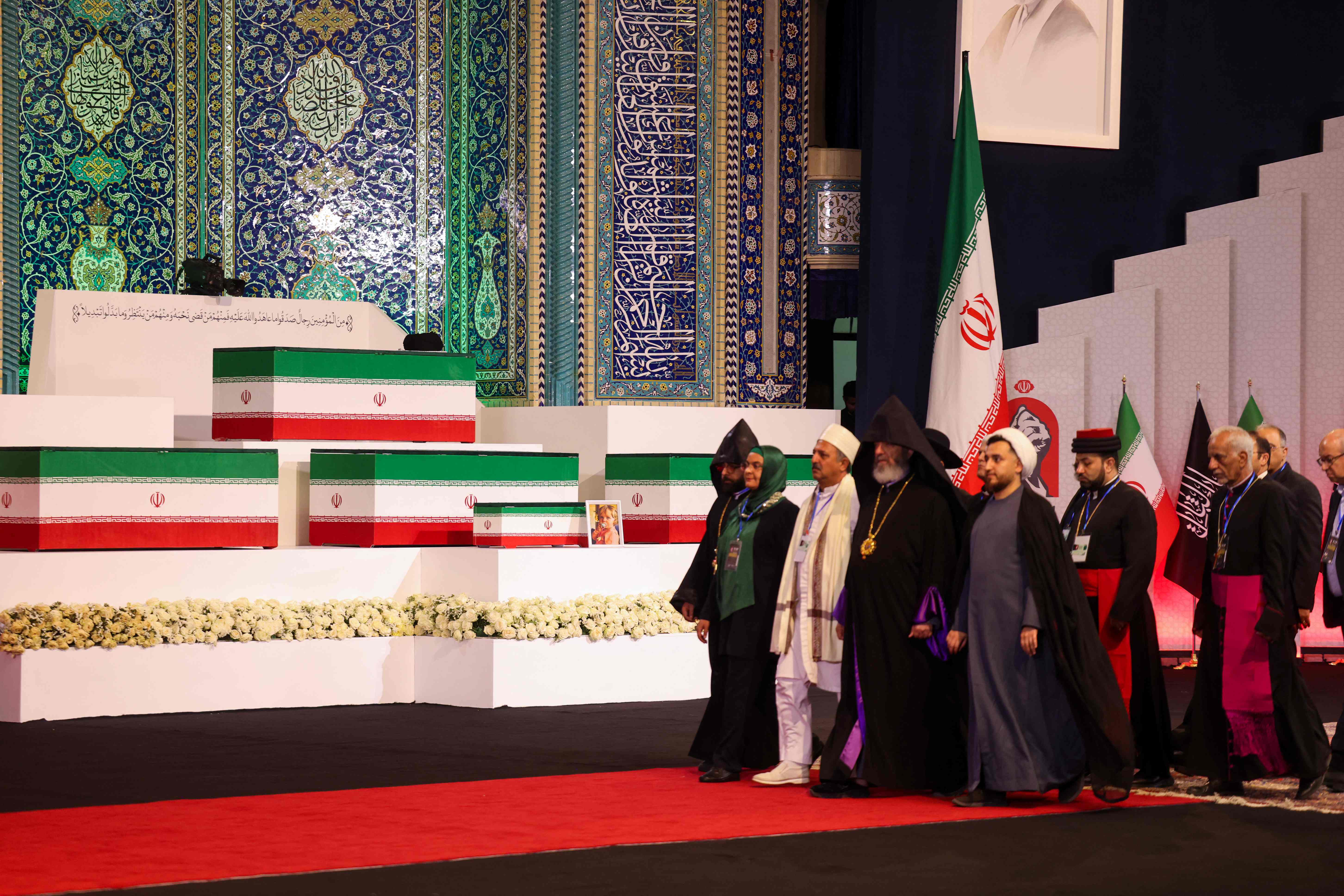 Foreign dignitaries pay respects to Ali Khamenei's coffin as Iran begins week-long farewell | The National