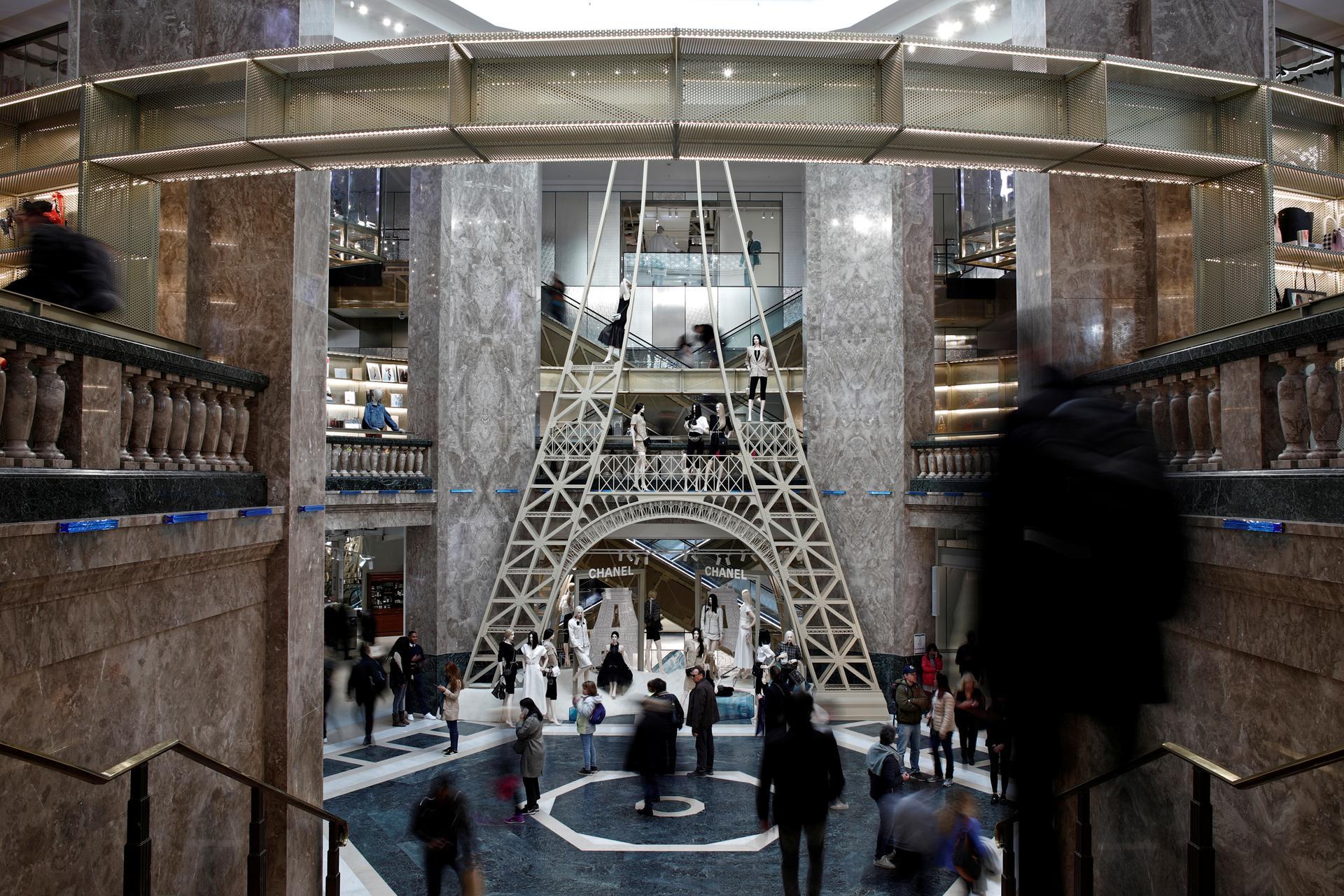 Galeries Lafayette unveils visual identity of its new Champs-Elysées store