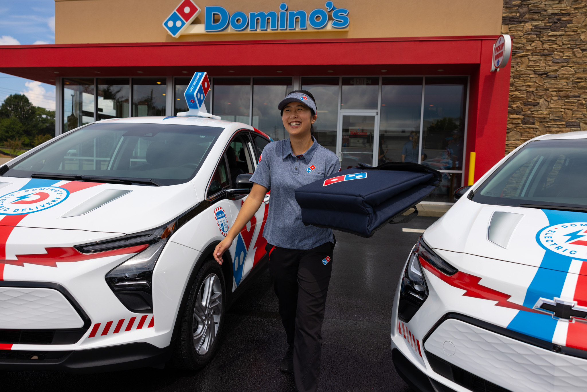 dominos chevy bolt