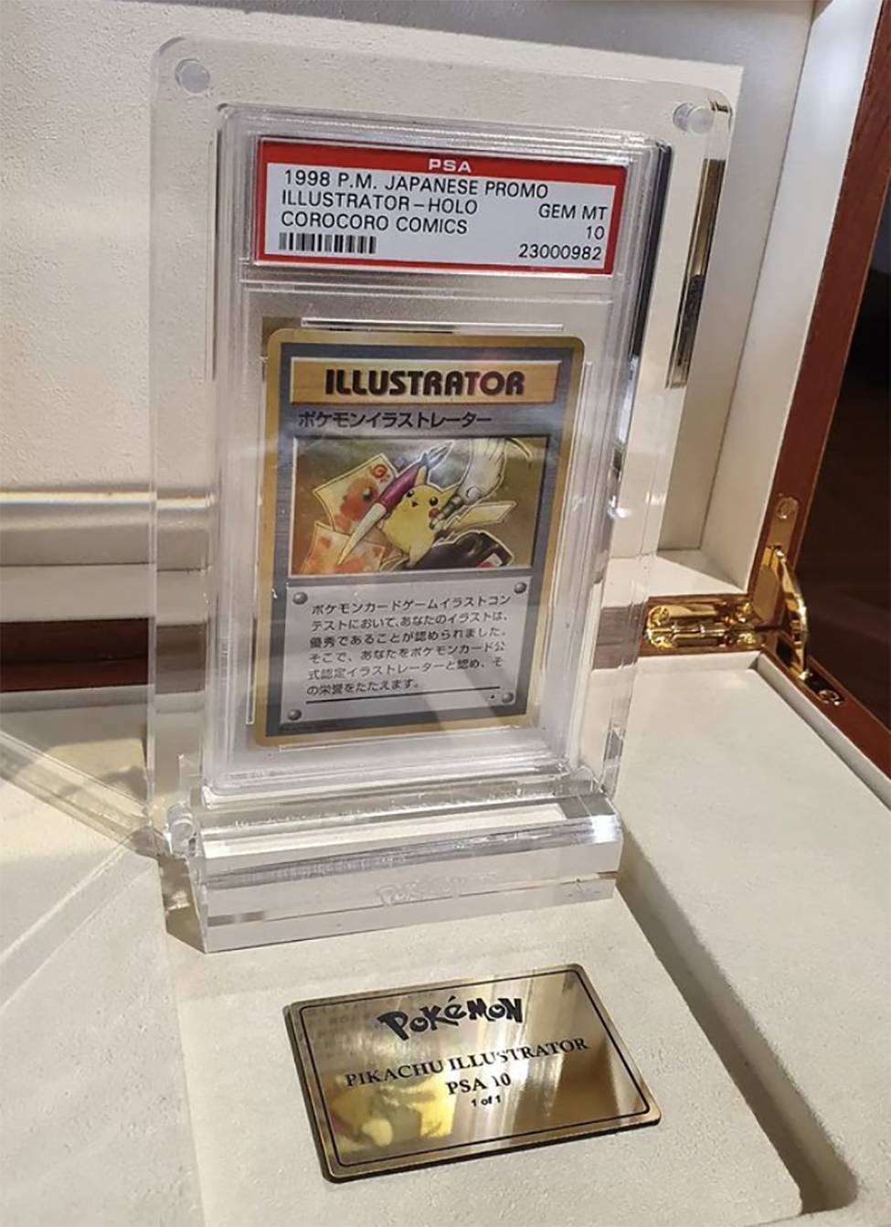 PSAcard on X: ⚡️The PSA 10 Pikachu Illustrator has arrived on  @LiquidMarketpl! Take the opportunity to co-own Pokémon's holy grail, the  card that received a Guinness World Record for the 'Most expensive